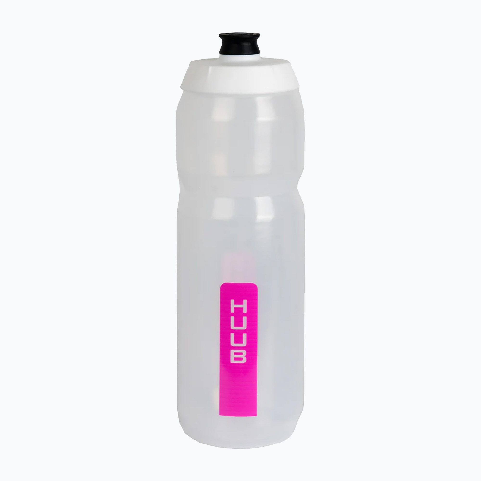 Bidon de bicicletă HUUB Water Bottle 750 ml clear pink