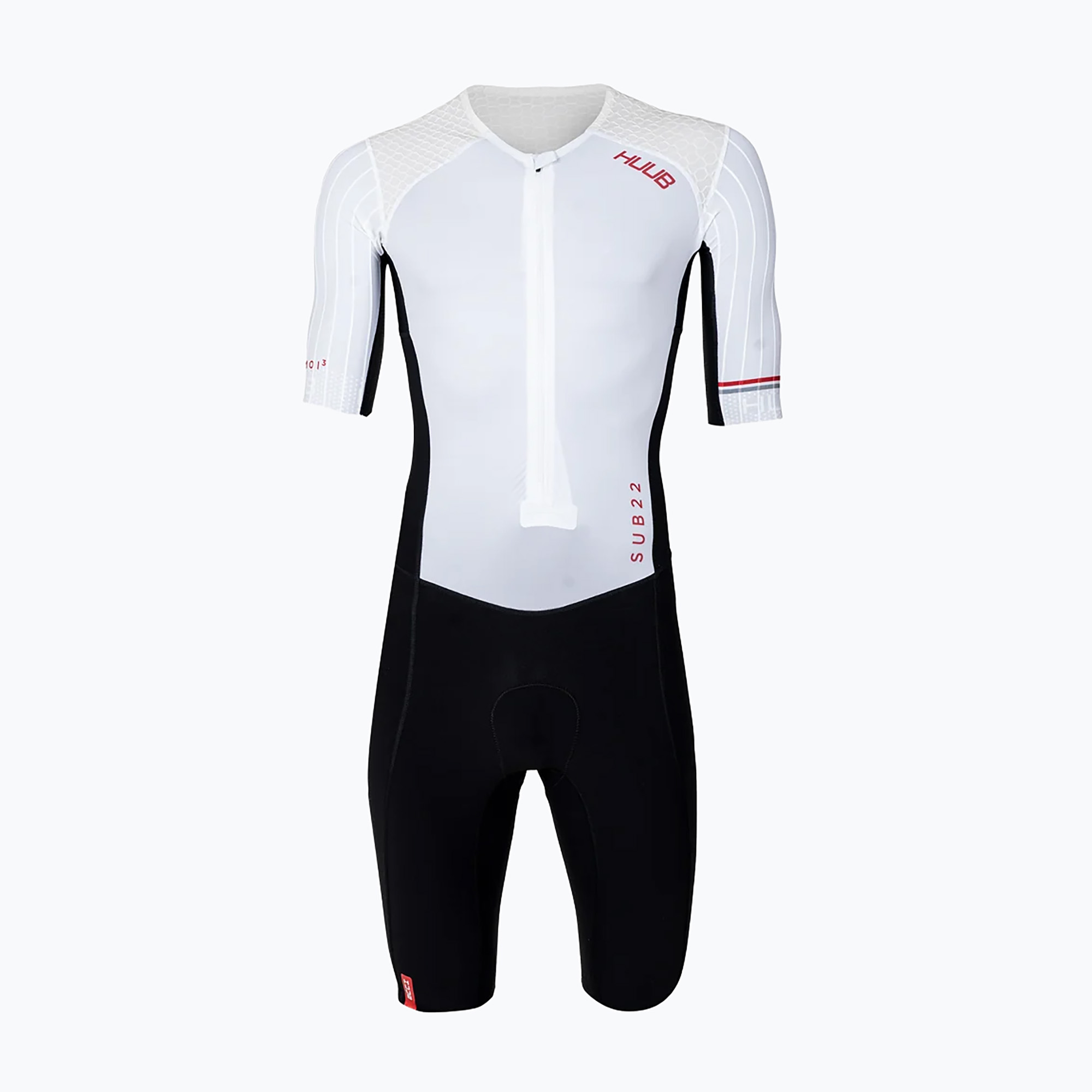 Мъжки гащеризон за триатлон HUUB Anemoi 3 SUB22 black/white/red