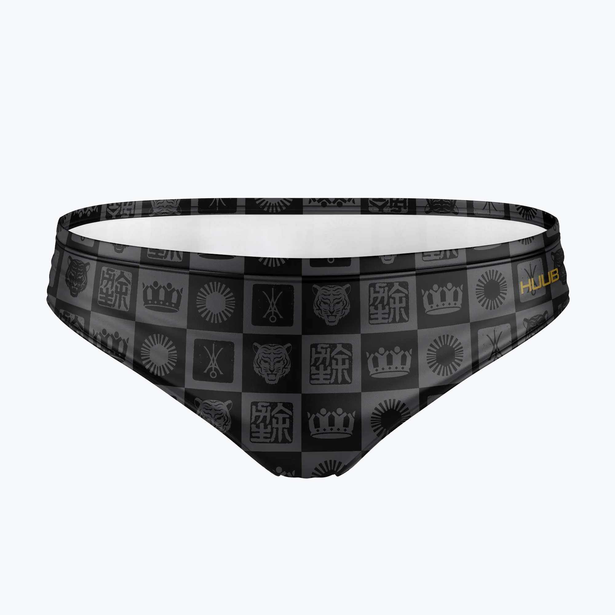 Slipuri de înot pentru bărbați HUUB Brief Yee black/orange