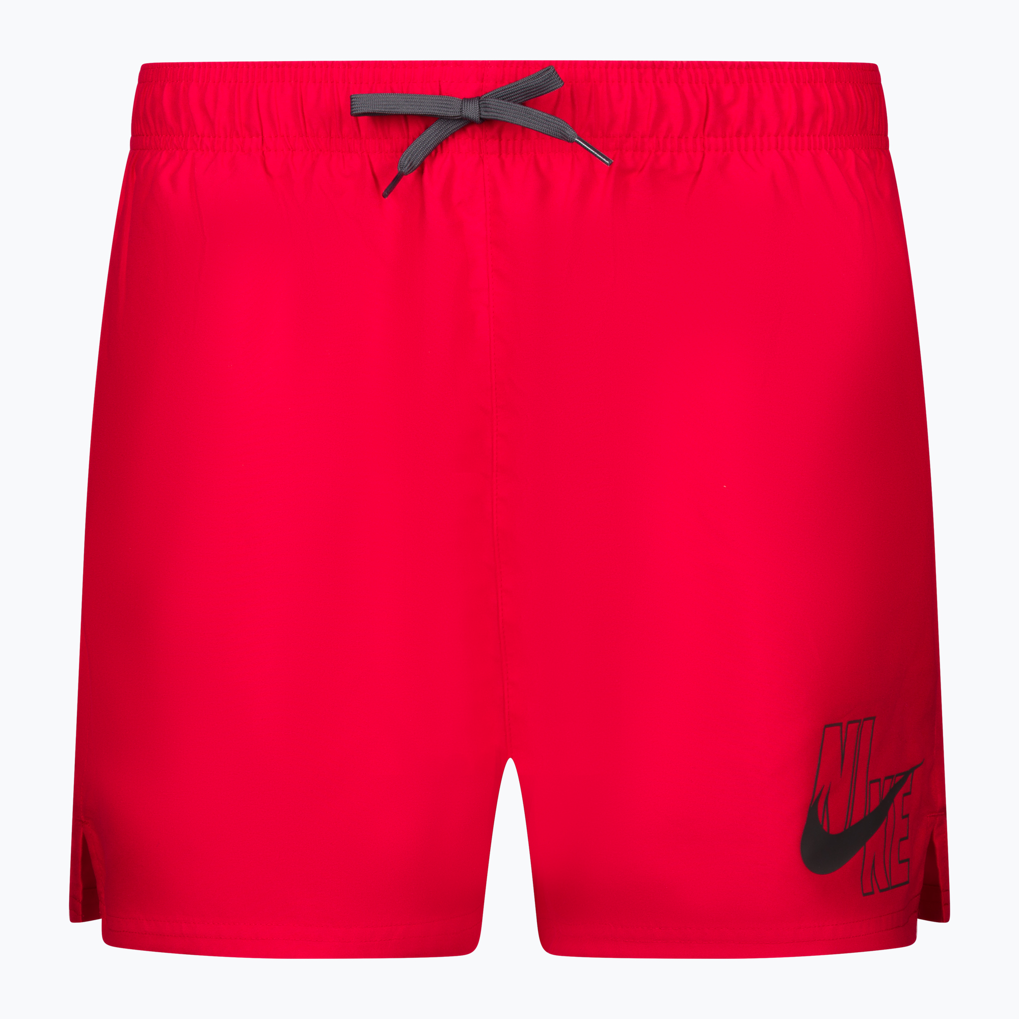 Pánske plavecké šortky Nike Logo Solid 5" Volley červené NESSA566-614