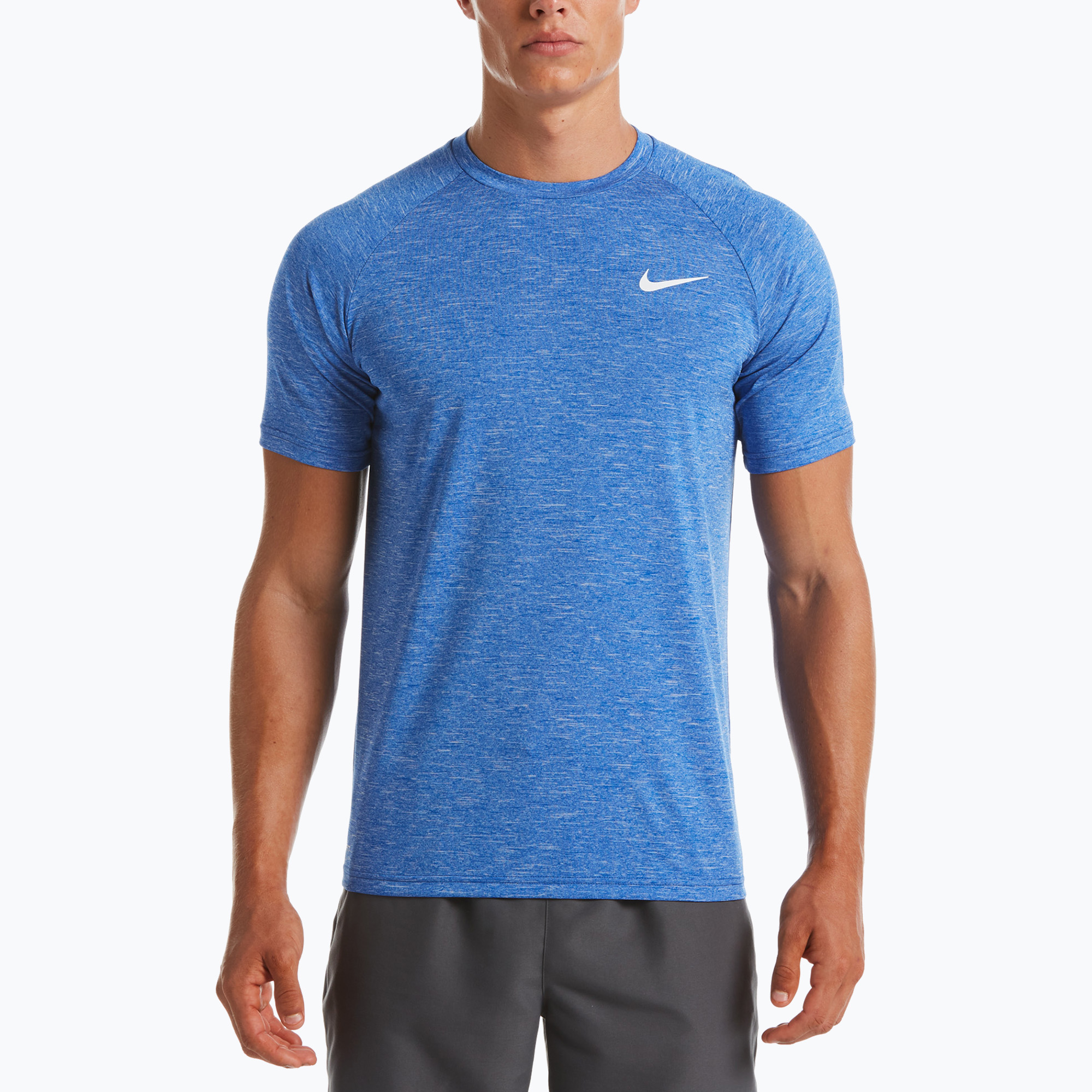Koszulka męska Nike Heather Hydroguard game royal