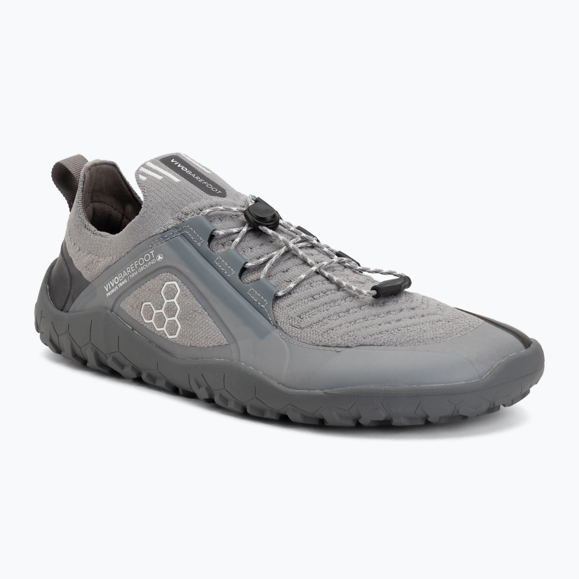 Barfußschuhe Herren Vivobarefoot Primus Trail Knit Fg storm cloud