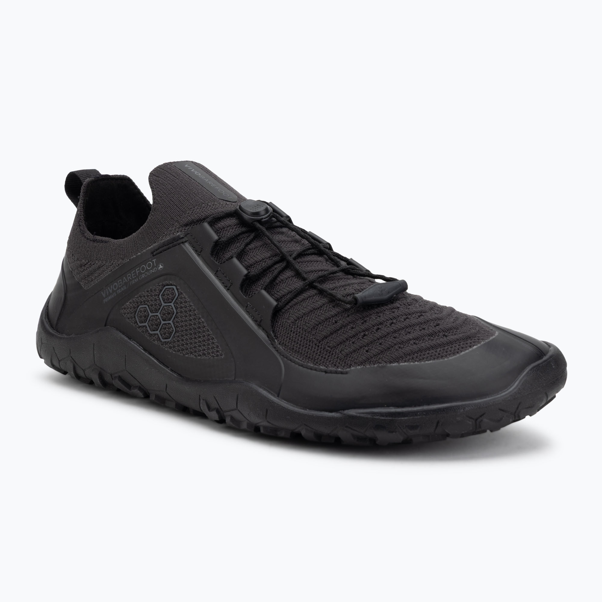 Мъжки обувки barefoot Vivobarefoot Primus Trail Knit Fg obsidian/obsidian