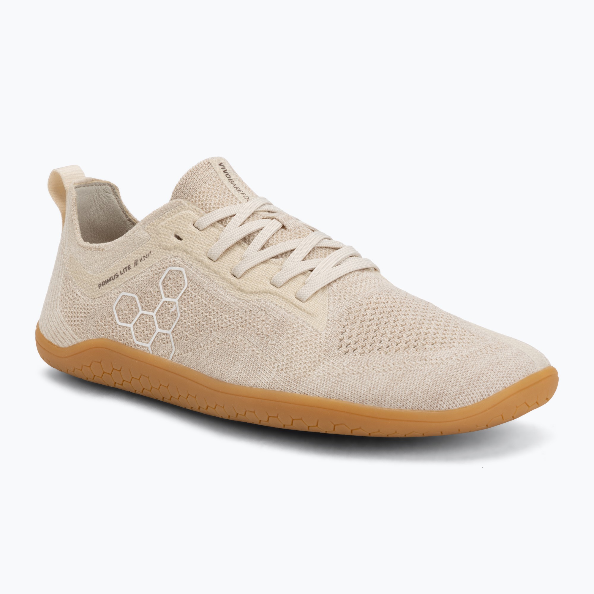 Buty barefoot męskie Vivobarefoot Primus Lite Knit egret 
