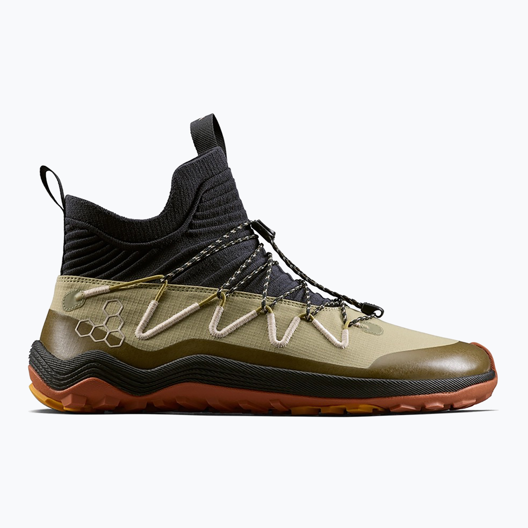 Buty barefoot męskie Vivobarefoot Primus Trail Flow Mid cedar 