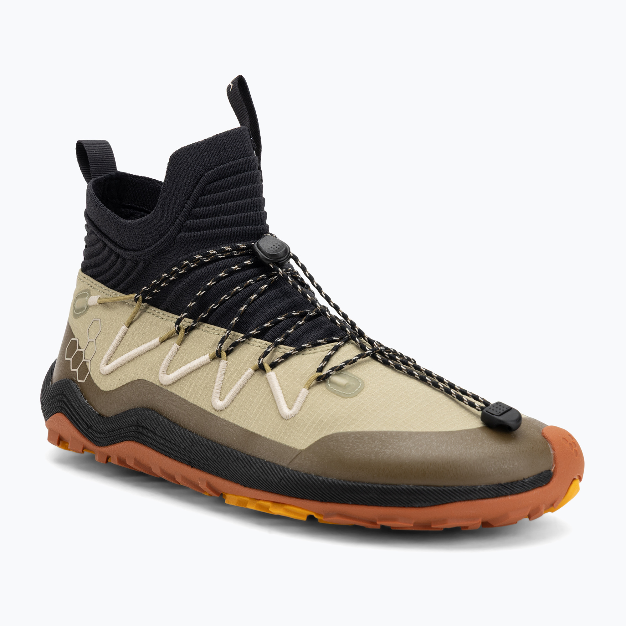 Buty barefoot męskie Vivobarefoot Primus Trail Flow Mid cedar 