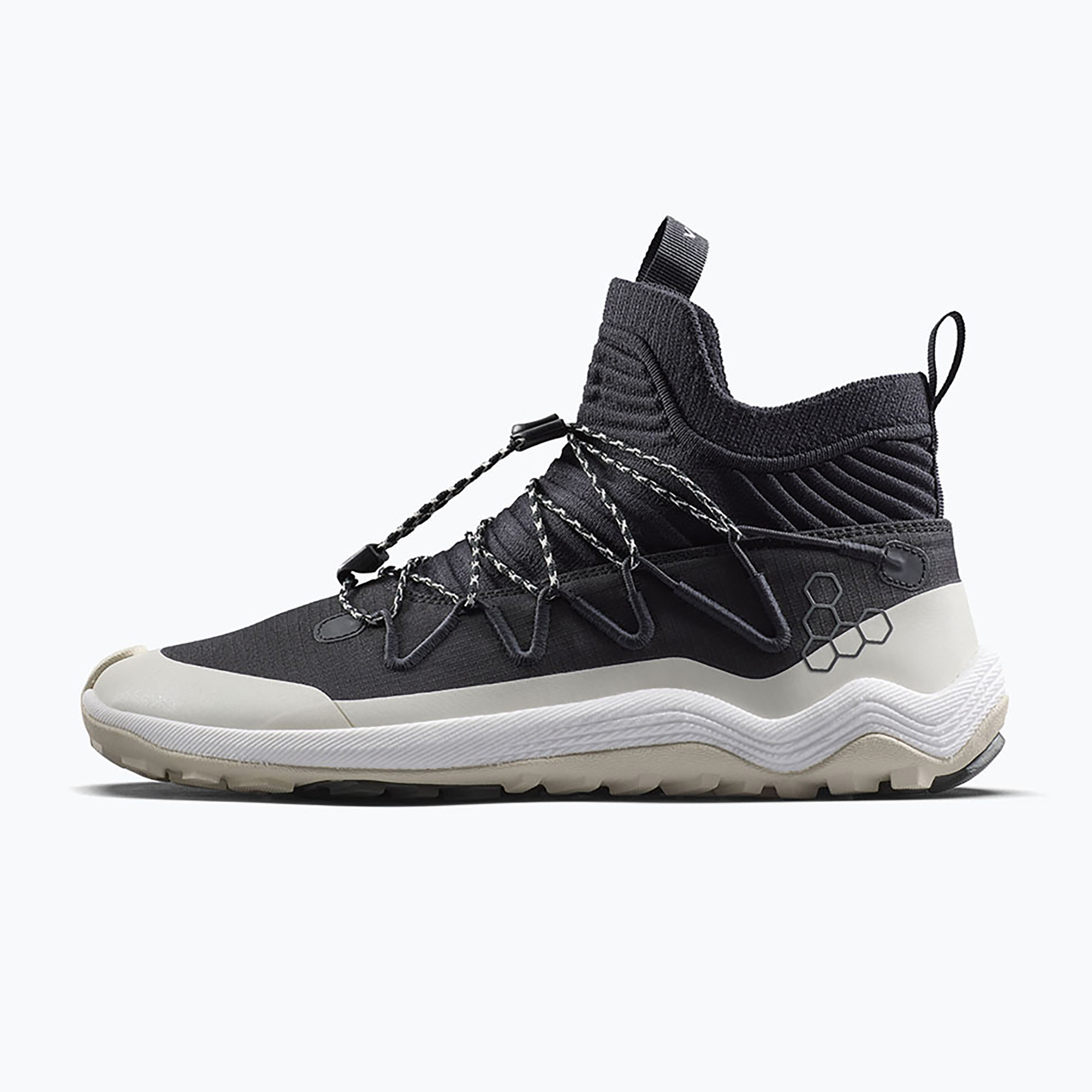 Pánské barefoot boty Vivobarefoot Primus Trail Flow Mid obsidian