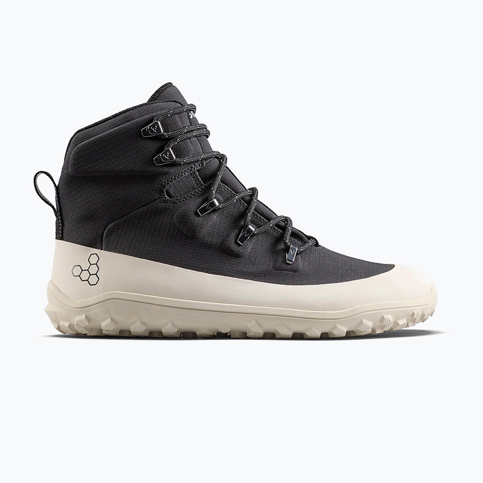 Buty barefoot męskie Vivobarefoot Tracker Textile At obsidian/white 
