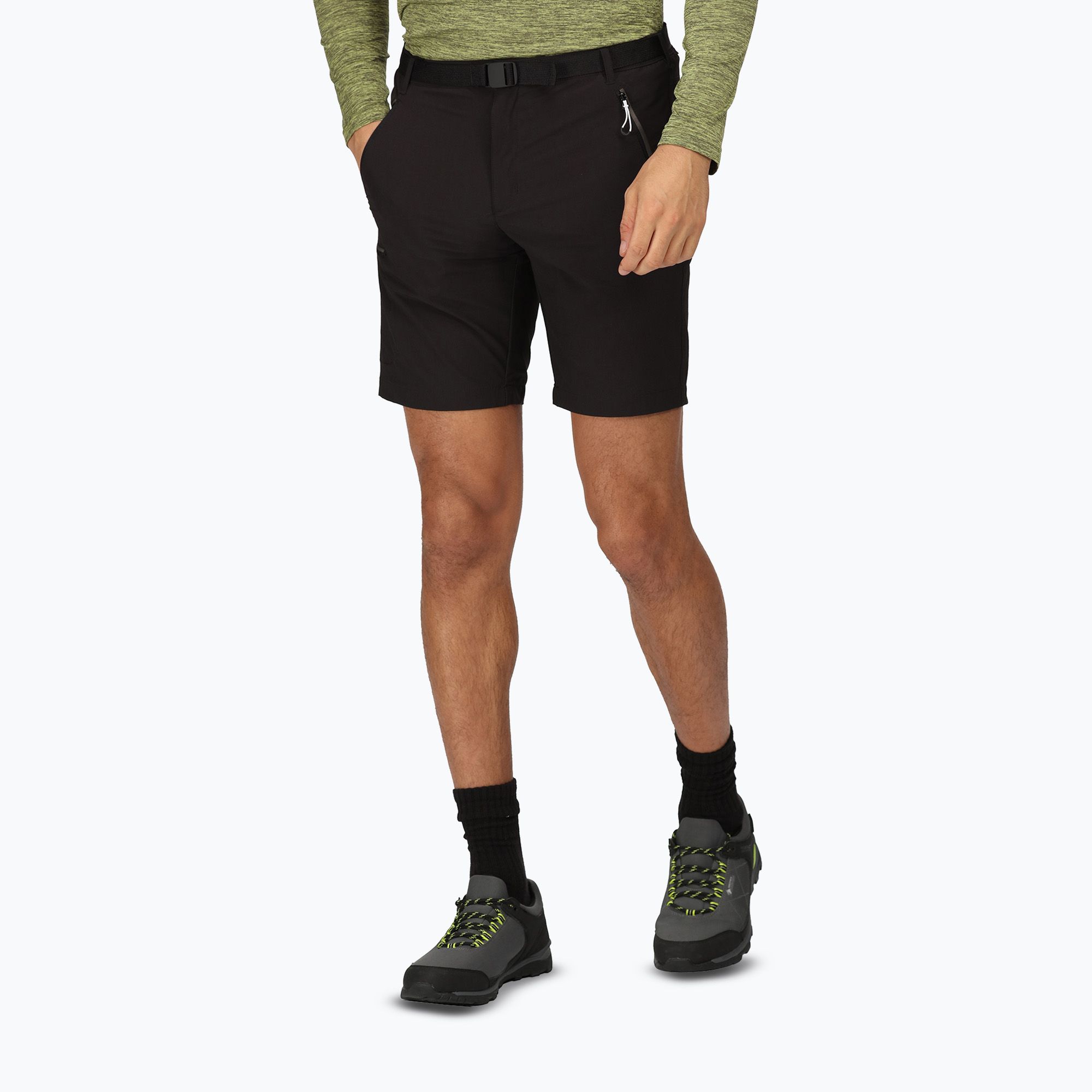 Spodenki trekkingowe męskie Regatta Xert Stretch III black 