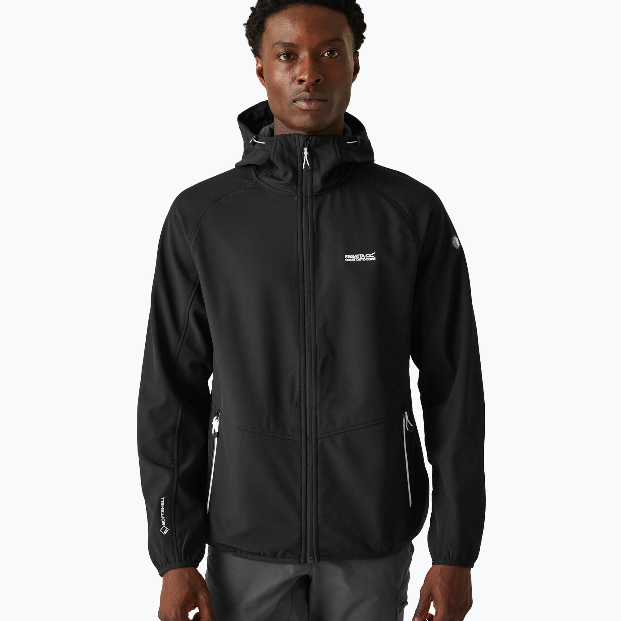 Kurtka softshell męska REGATTA Arec III black 