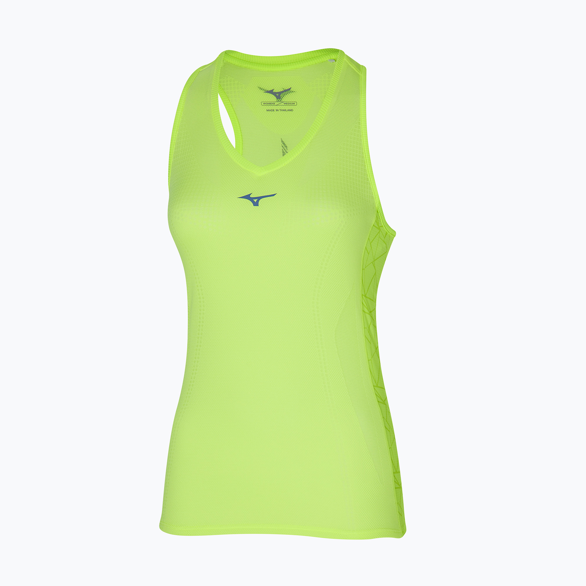 Tank top de alergare pentru femei Mizuno Aero Tank neolime
