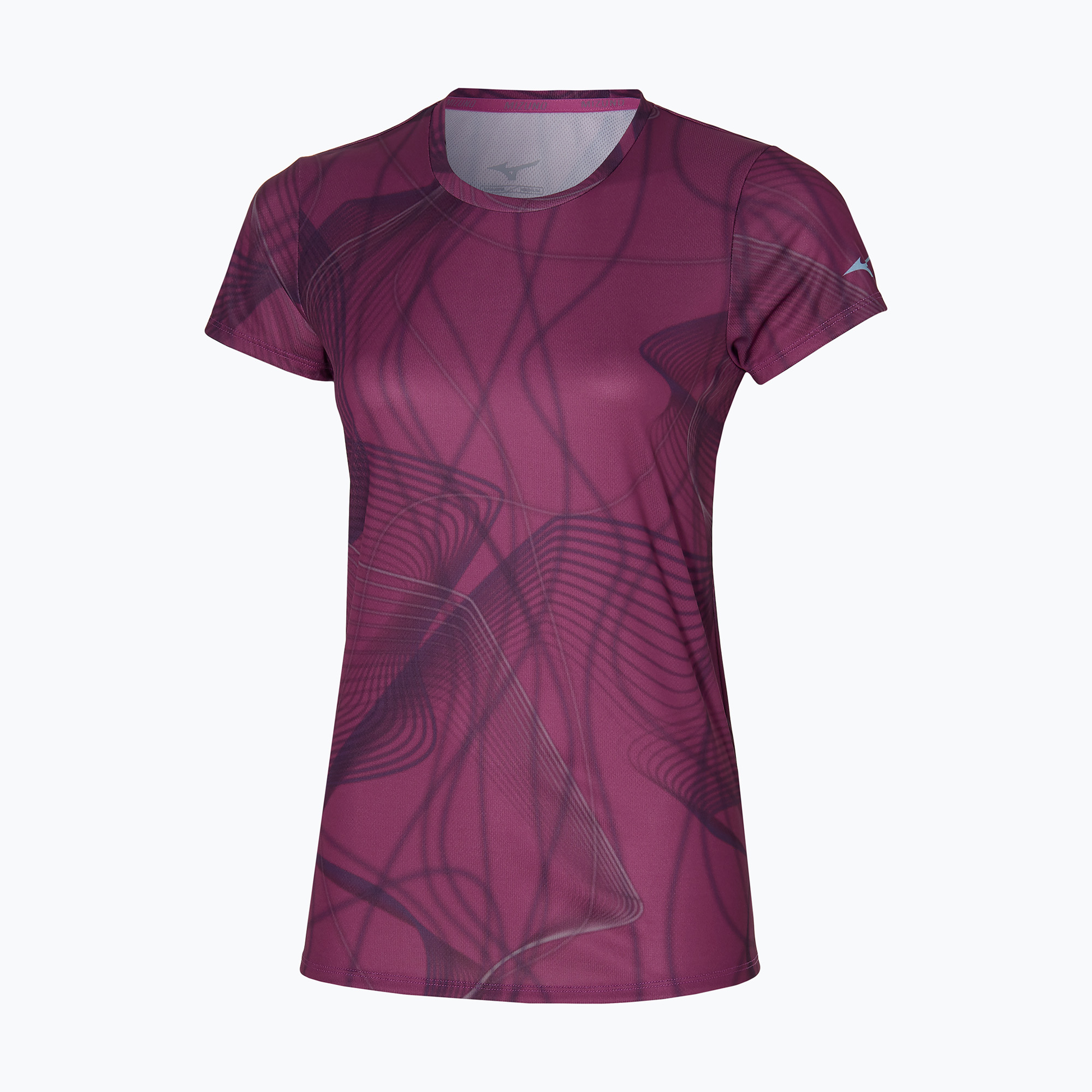 Tricou de alergat pentru femei  Mizuno Graphic Tee magenta haze (Graphic Tee J2GA270585)