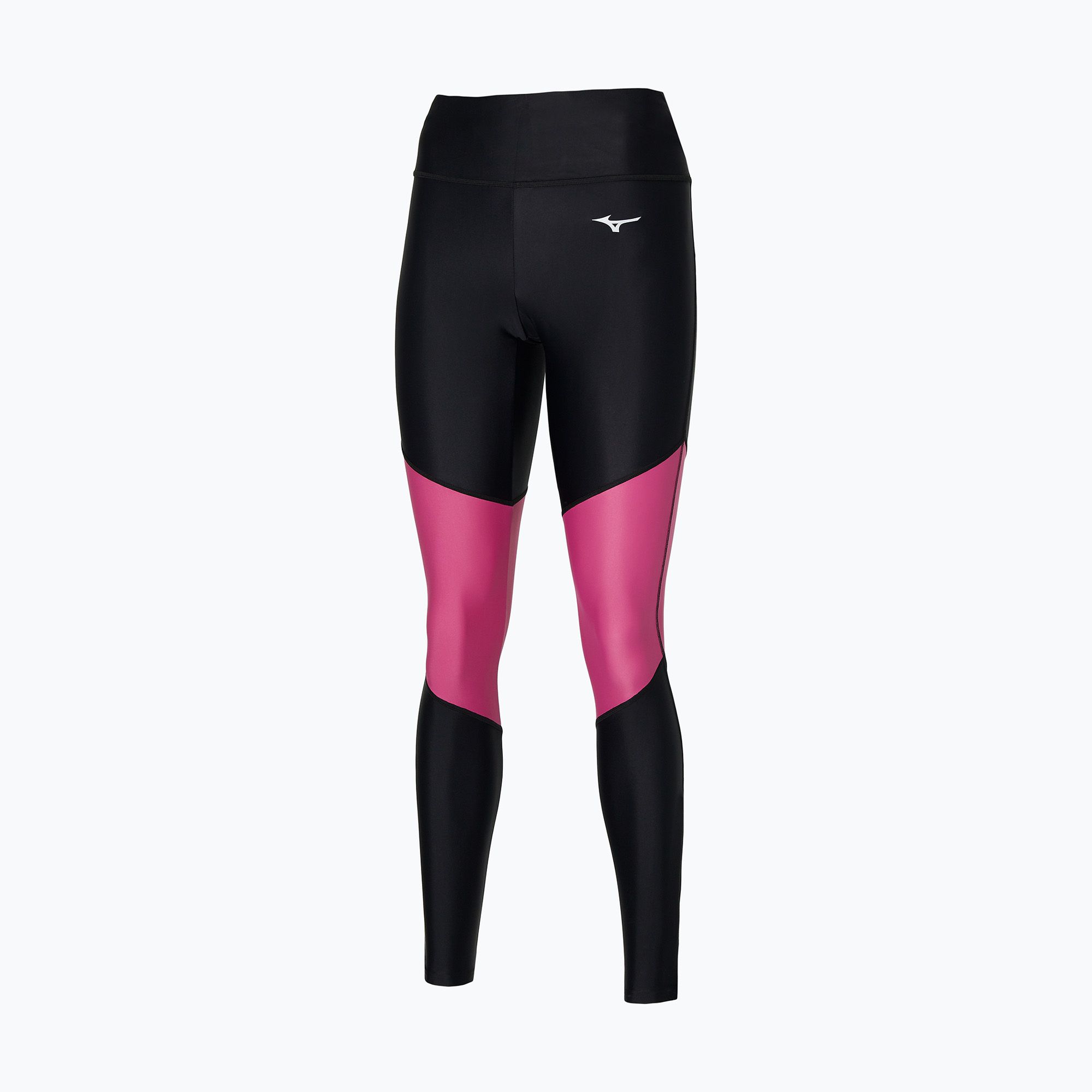Legginsy damskie do biegania Mizuno Core Long black/magenta haze 