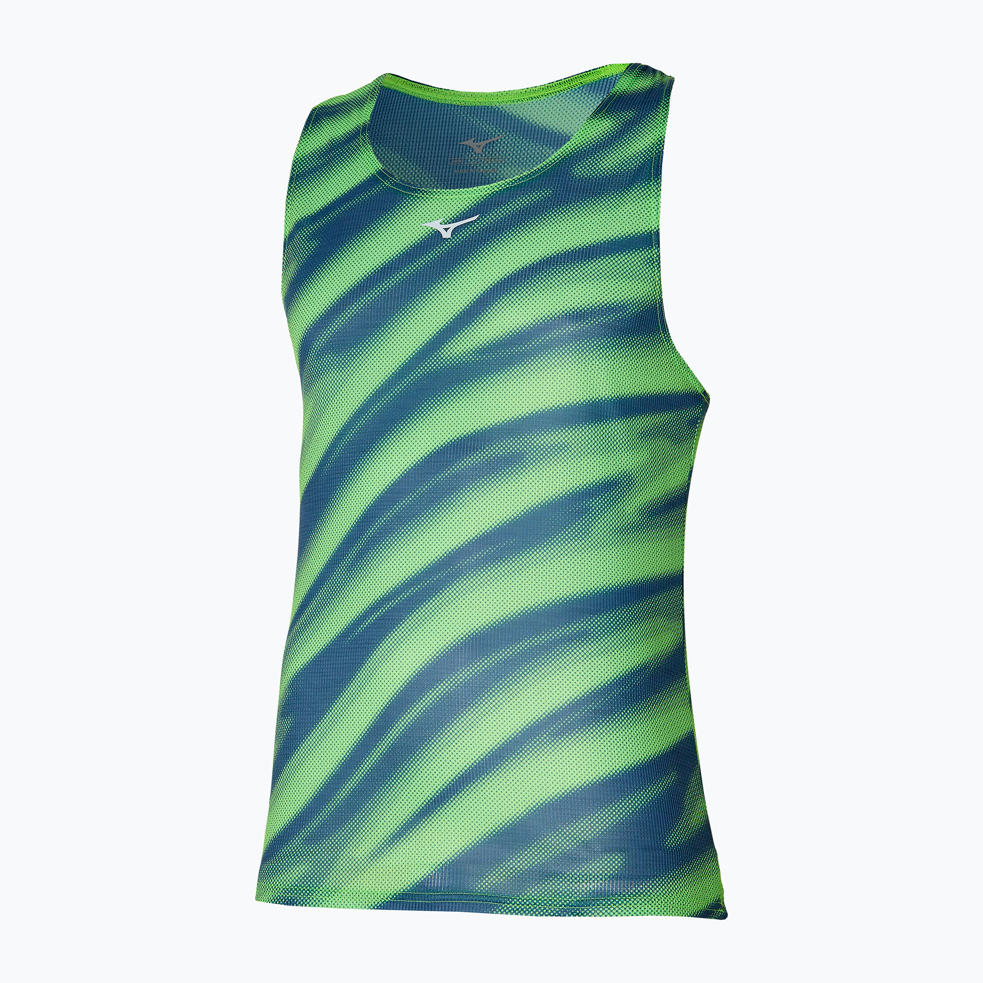 Мъжки потник за бягане Mizuno DAF Graphic Tank light green
