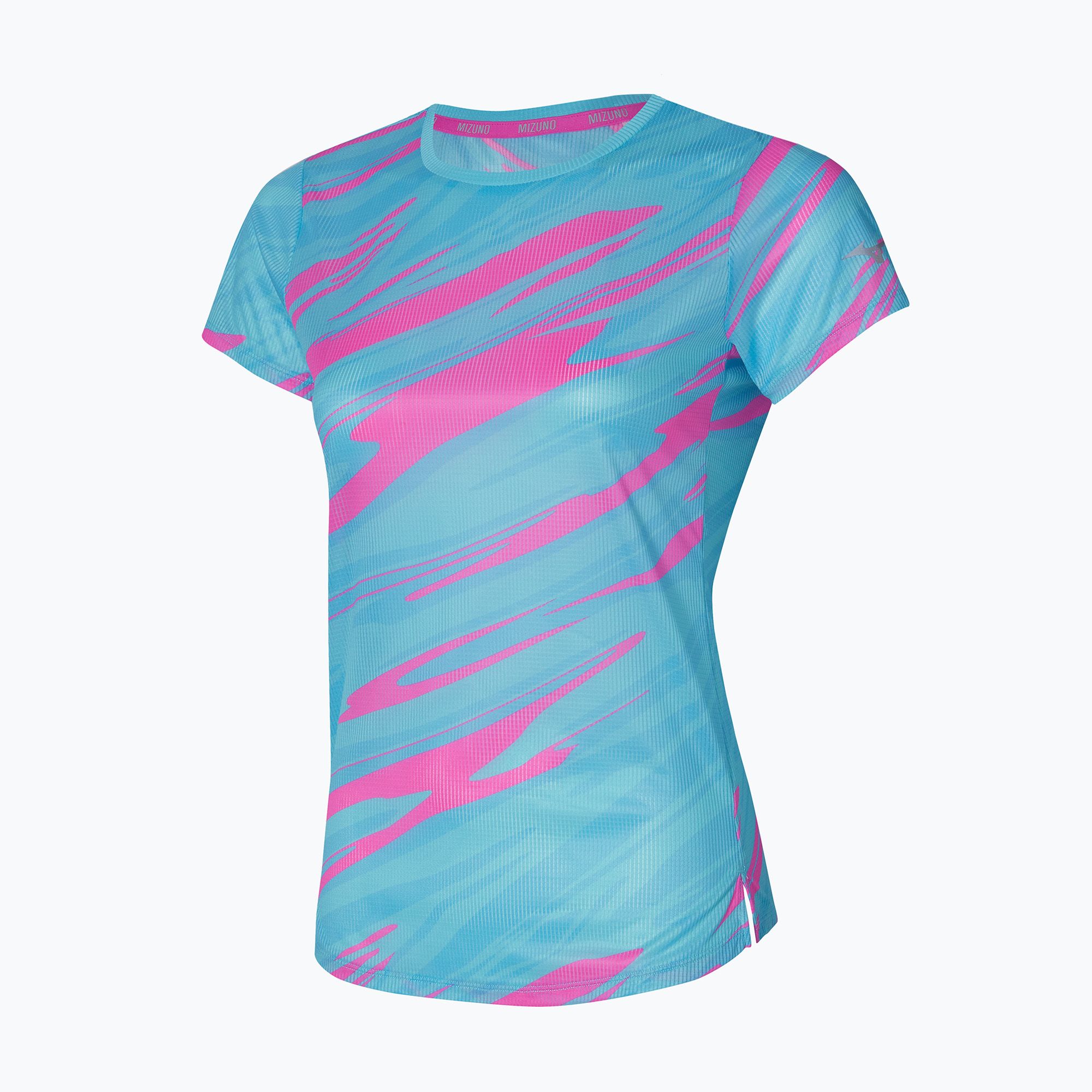 Koszulka do biegania damska Mizuno DAF Graphic Tee antigua sand 