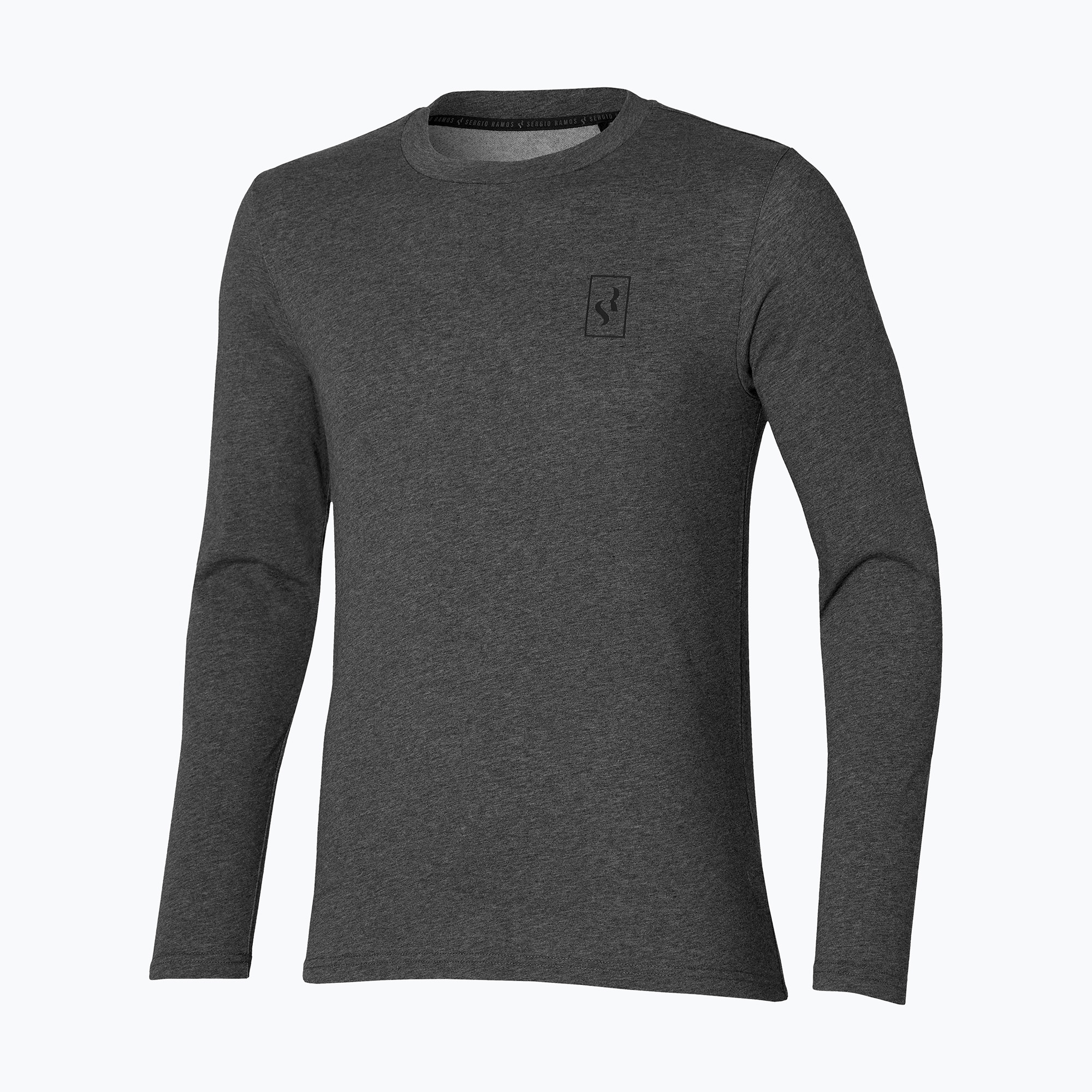 Koszulka piłkarska męska Mizuno Sergio Ramos szara P2MA2S5506 
