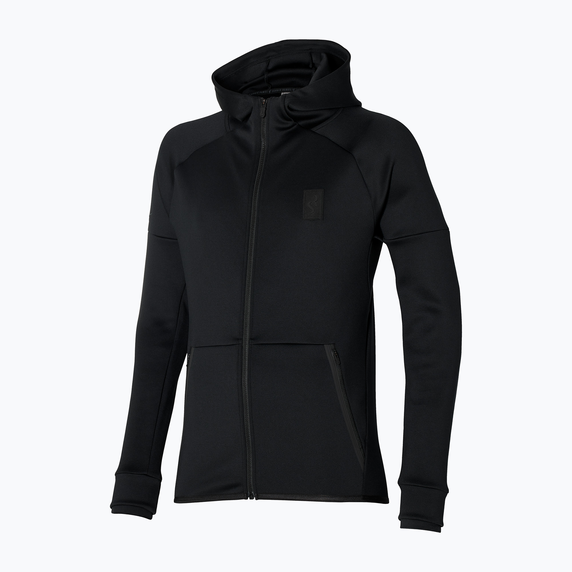 Bluza piłkarska męska Mizuno Sergio Ramos Sweat czarna P2MC2S5009 
