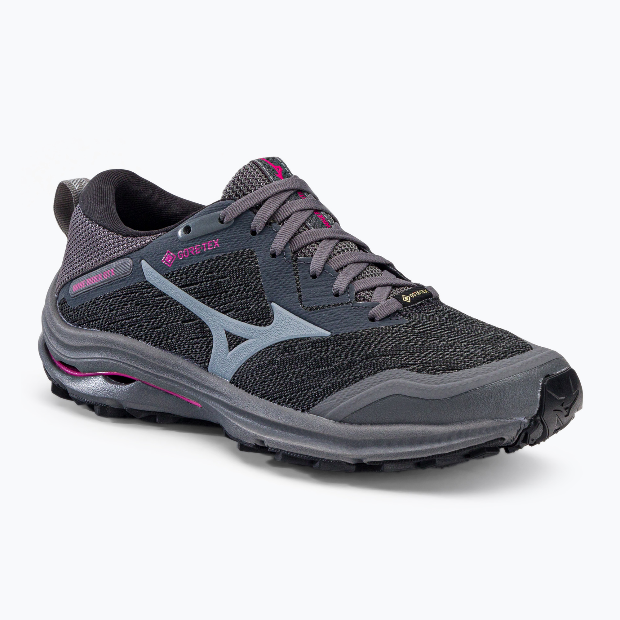 Buty do biegania damskie Mizuno Wave Rider GTX iron gate/ nimbus cloud/ ffedora 