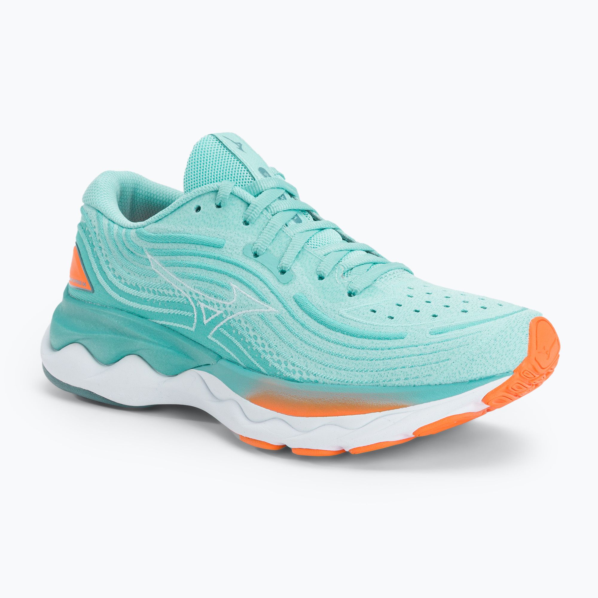Buty do biegania damskie Mizuno Wave Skyrise 4 antisand/white/lightorang 