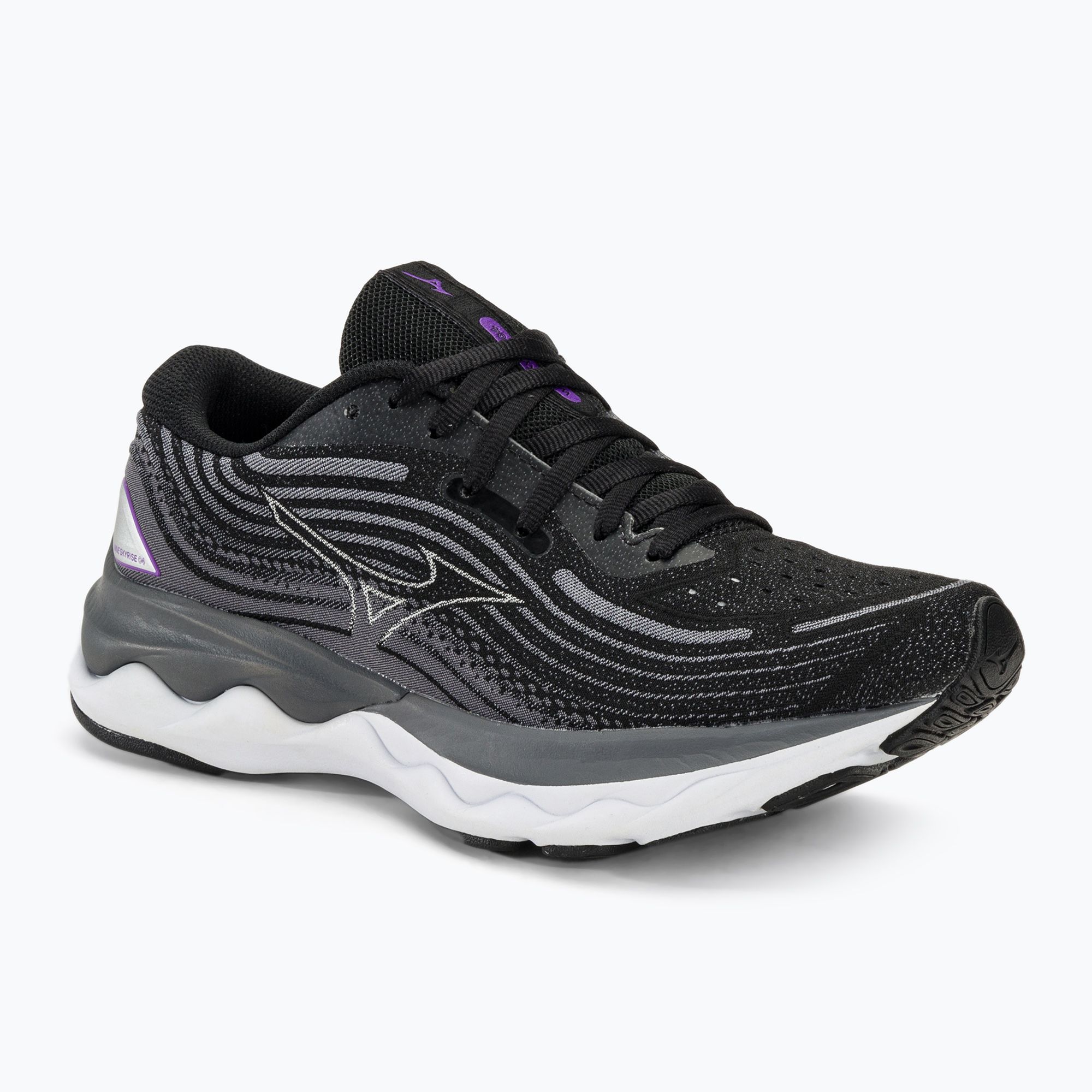 Buty do biegania damskie Mizuno Wave Skyrise 4 black/nimbclud/quiet shade 