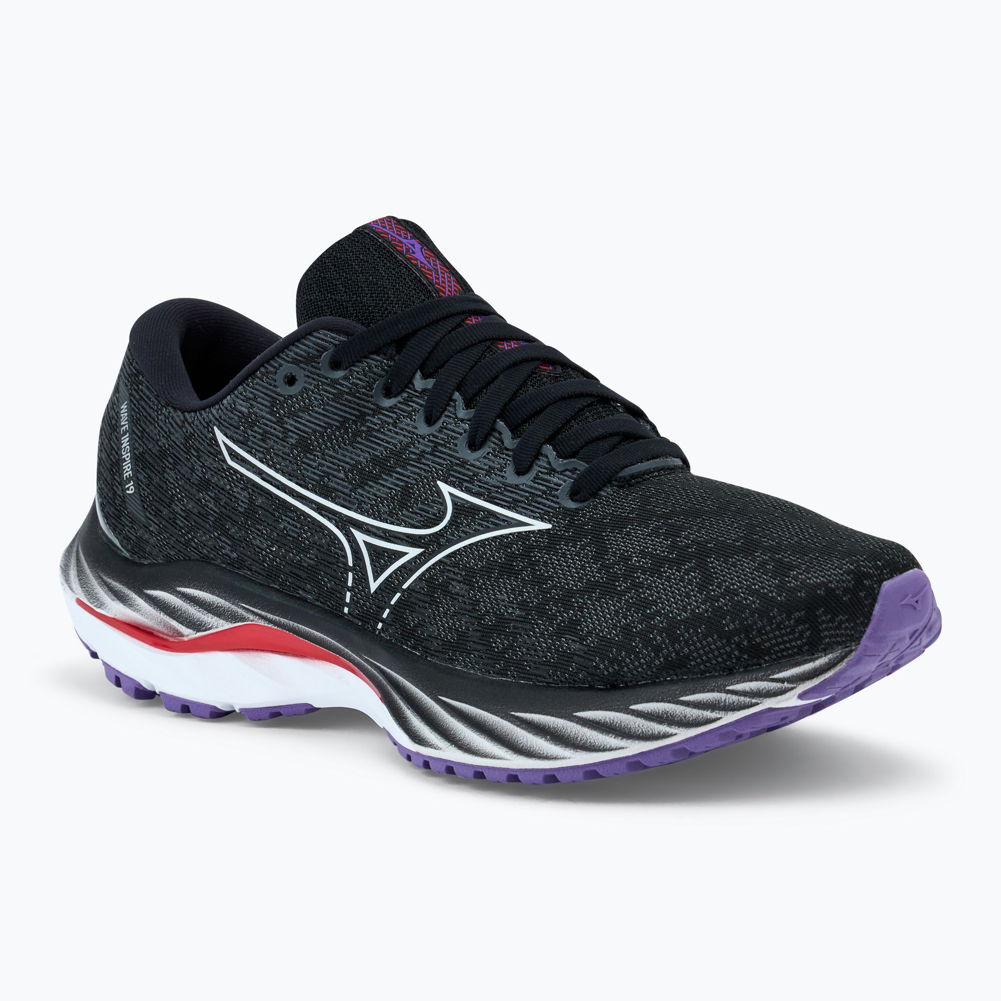 Buty do biegania damskie Mizuno Wave Inspire 19 W black/ silver/ bitsweet 