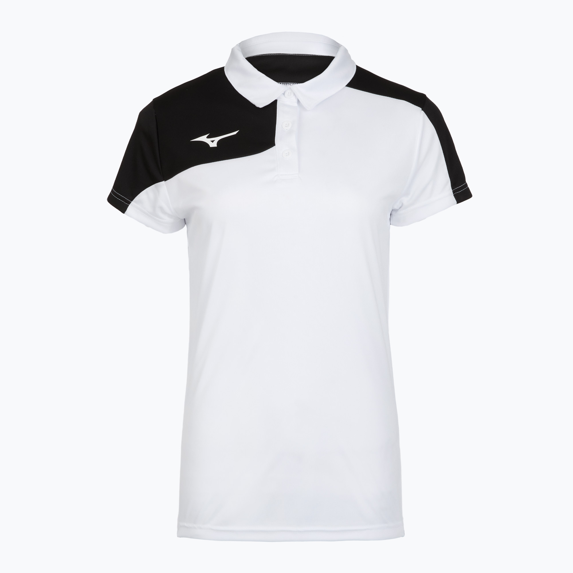 Дамска поло тениска Mizuno Kobe Polo white/black