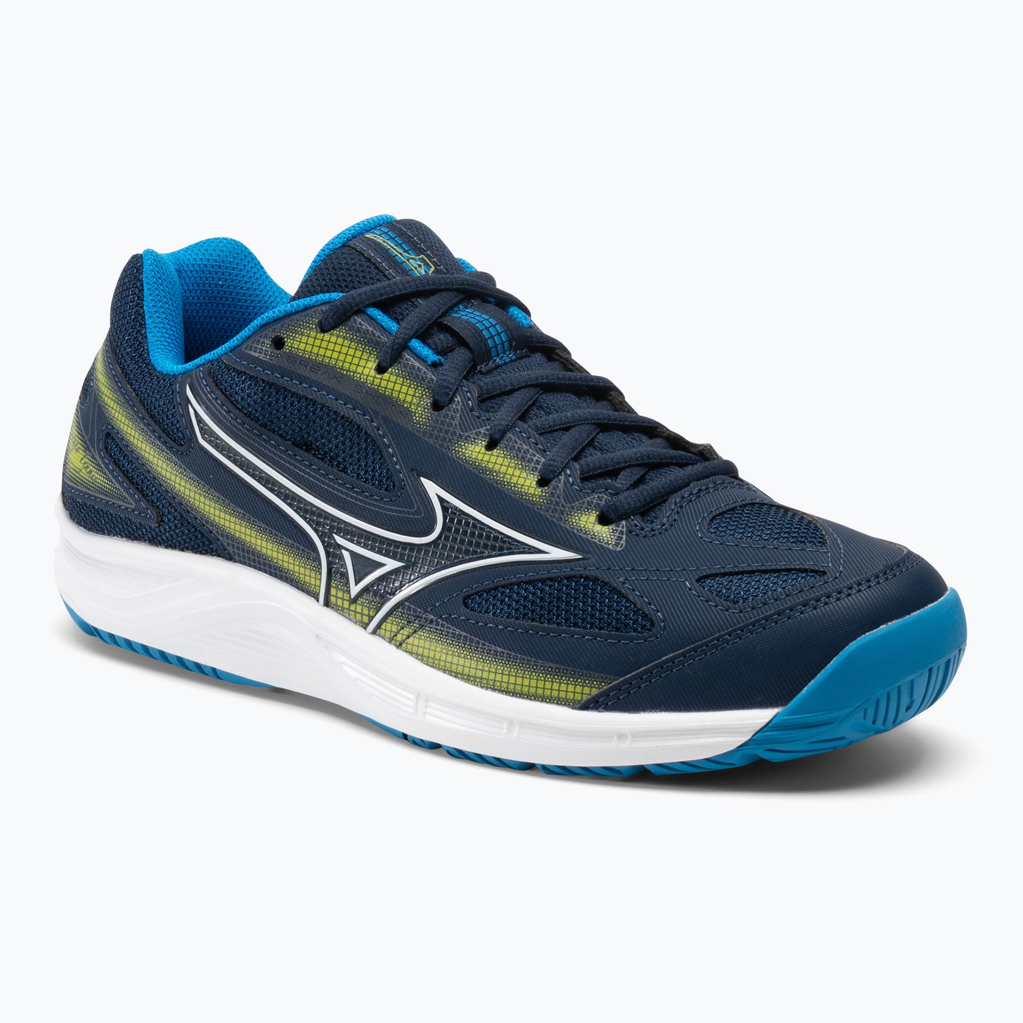 Buty do tenisa Mizuno Break Shot 4 AC dress blues/ jet blue/ sulphur spring 