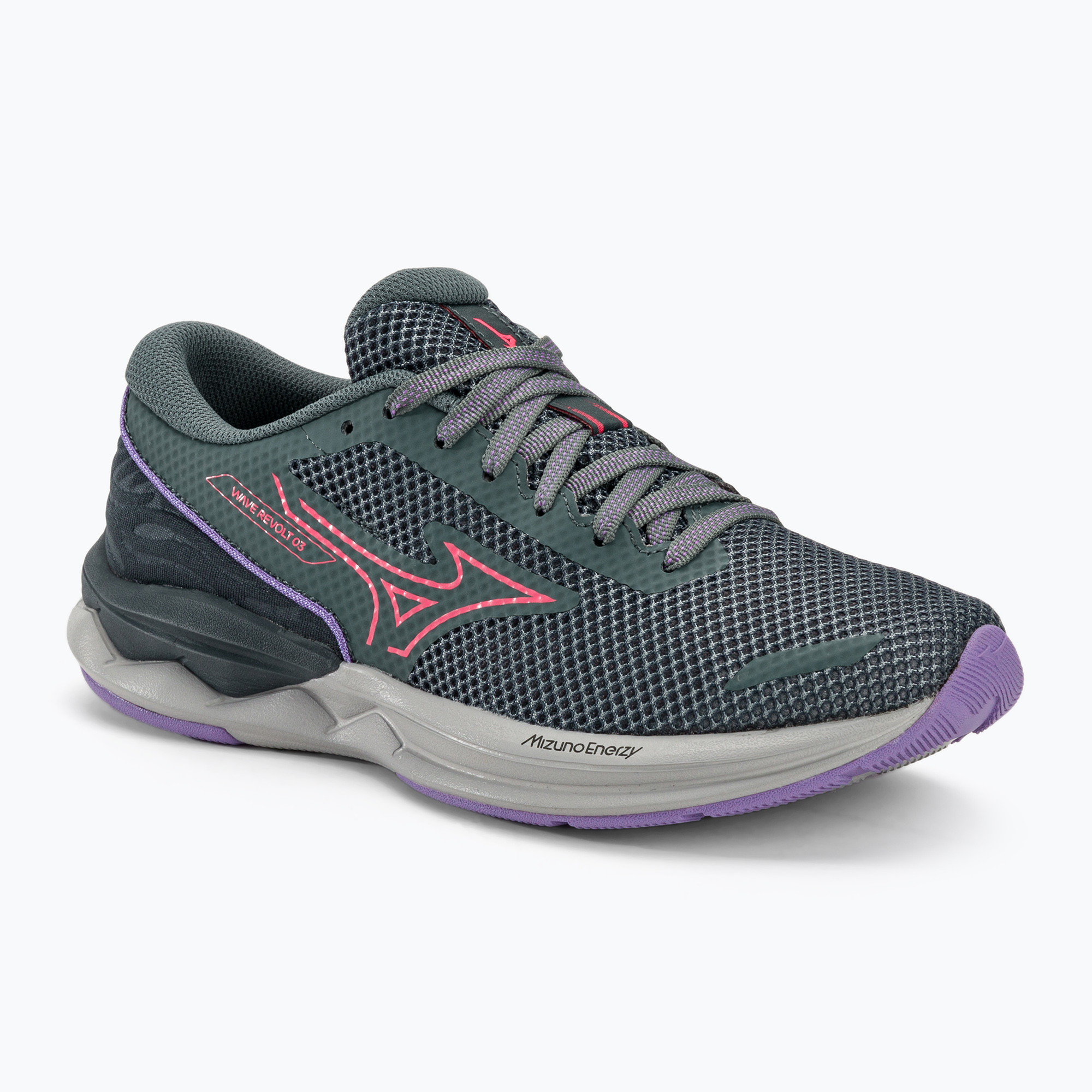 Buty do biegania damskie Mizuno Wave Revolt 3 sweather/h-vpink/ppunch 