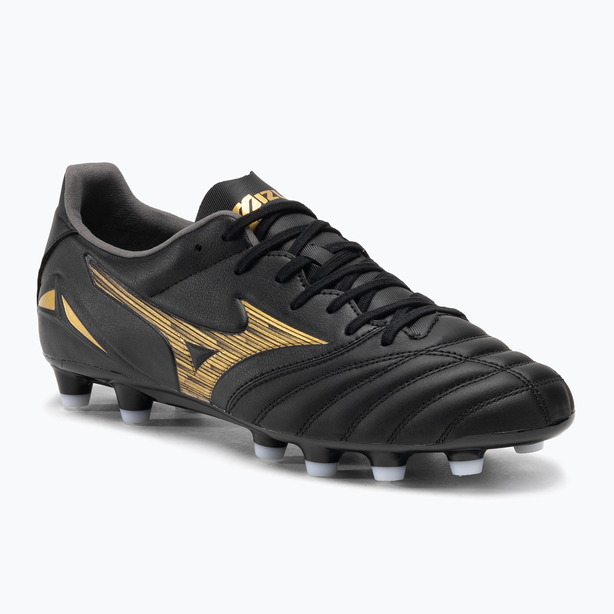 Buty piłkarskie Mizuno Morelia Neo IV Pro MD black/gold/black 