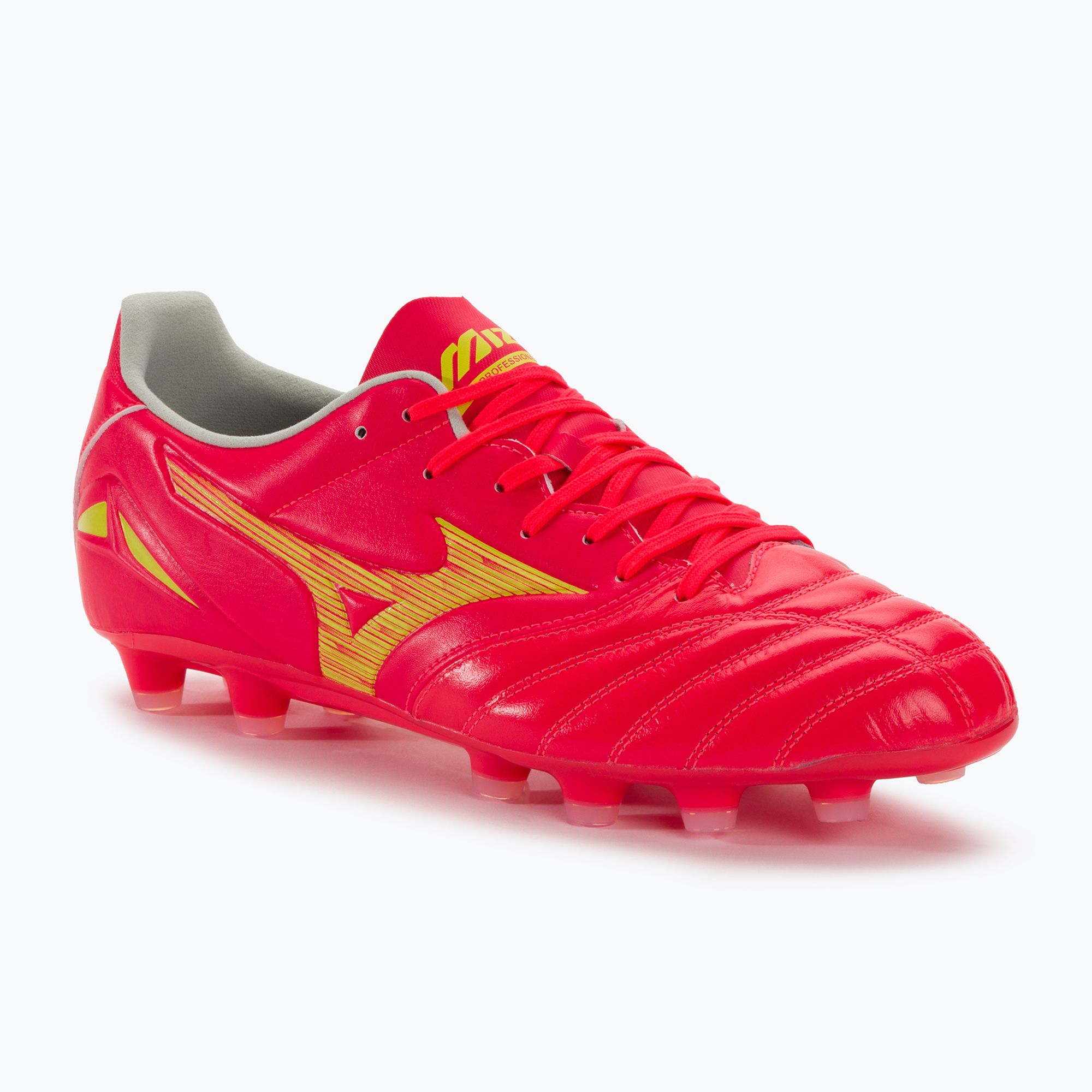 Buty piłkarskie Mizuno Morelia Neo IV Pro MD flery coral2/ bolt2/flery coral2 