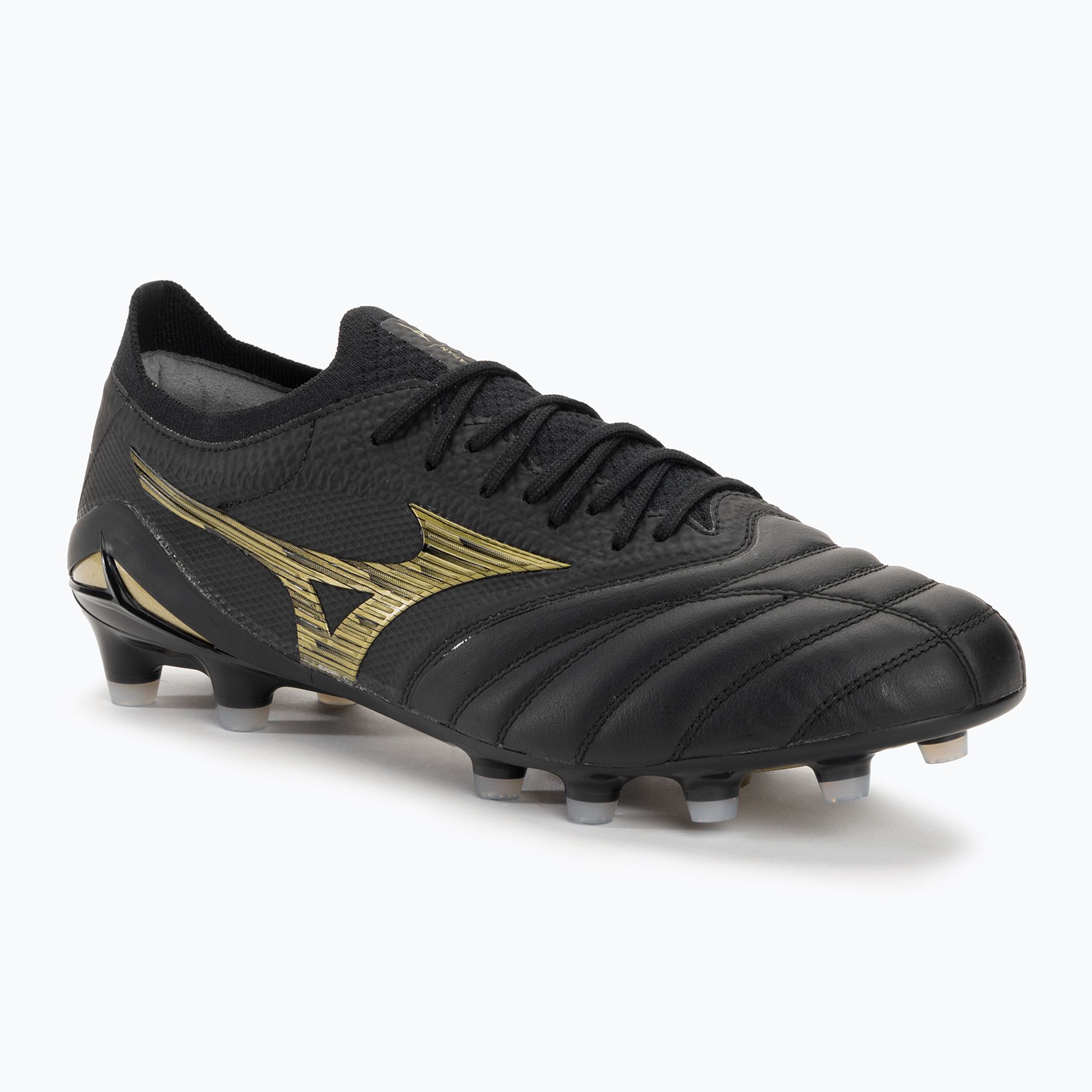 Buty piłkarskie Mizuno Morelia Neo IV Beta JP MD black/gold/black 