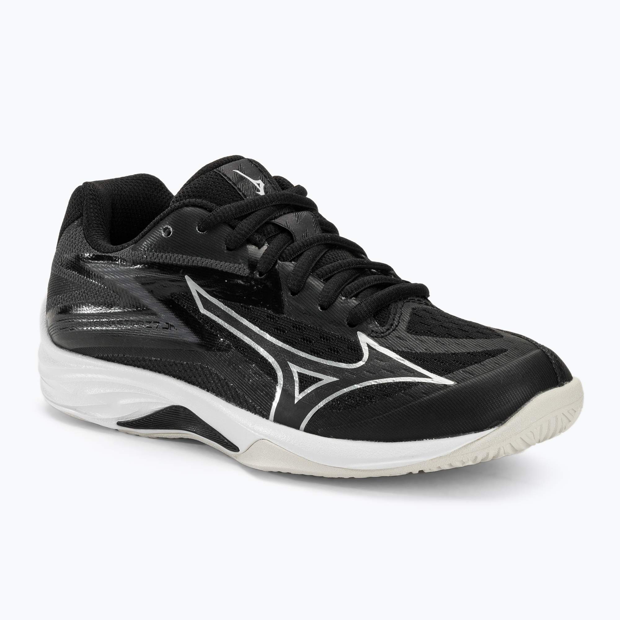 Buty do siatkówki dziecięce Mizuno Lightning Star Z7 Jr black/silver 