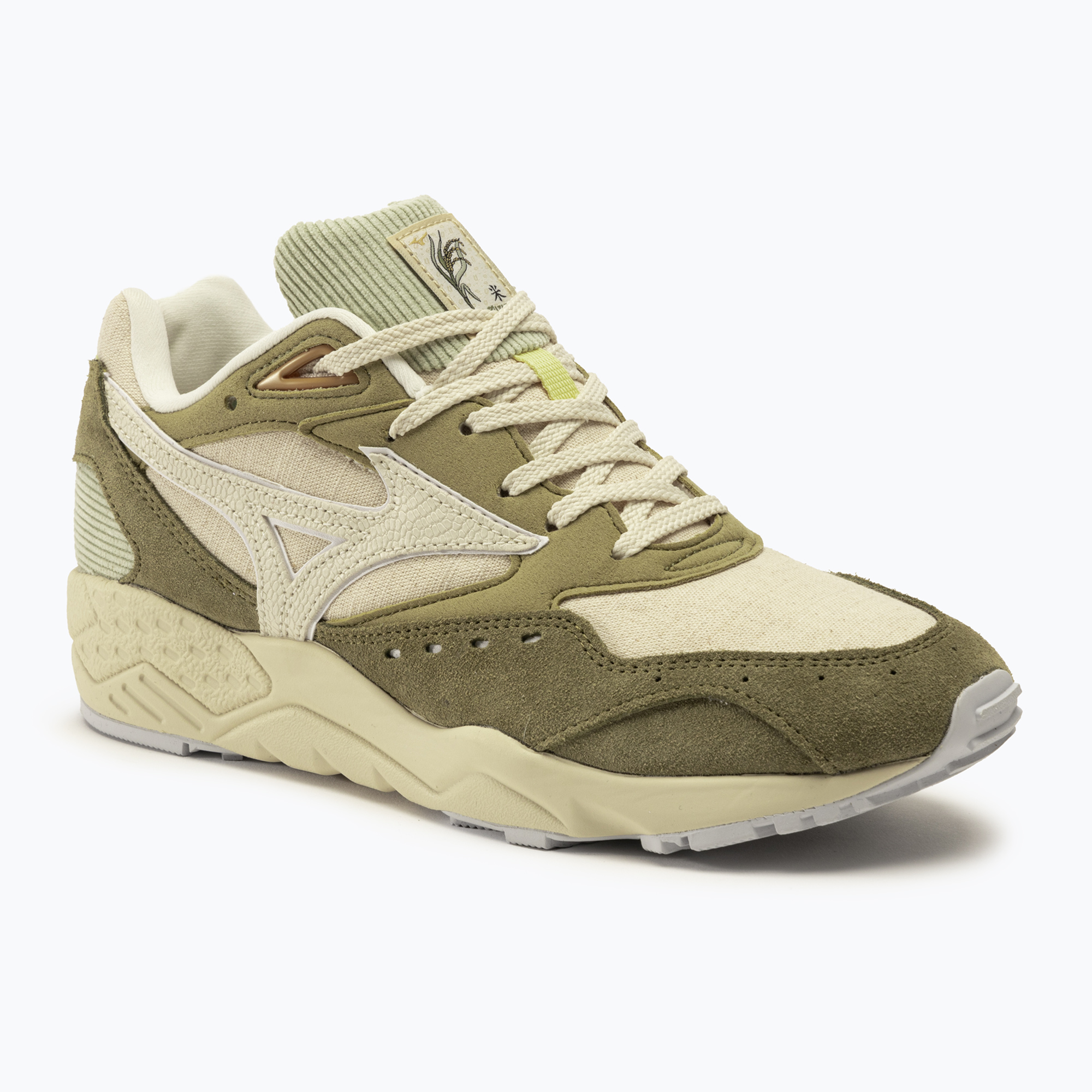 Mizuno Contender Countryside olive drab/pristine/cedar men's shoes (40 EU)