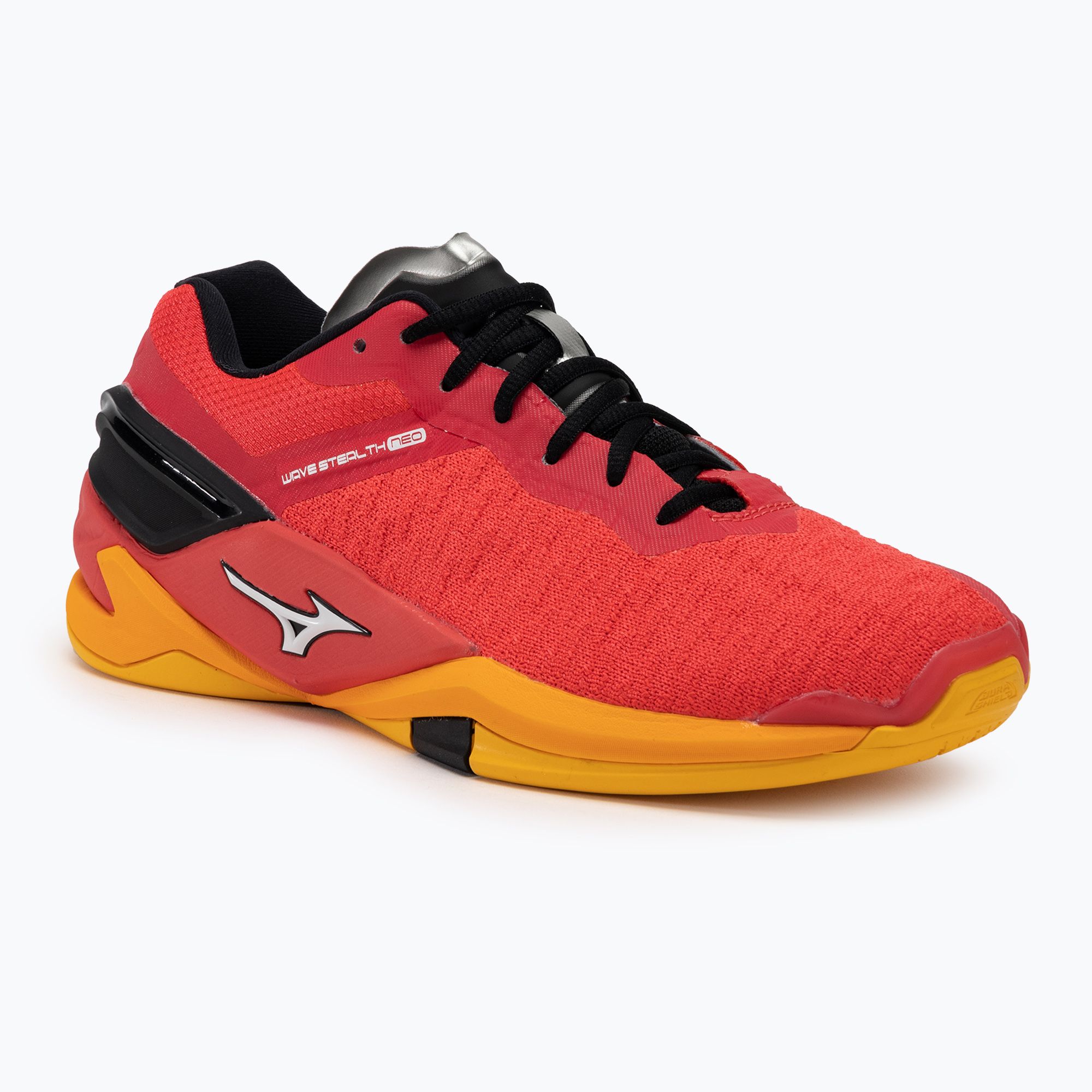 Buty do piłki ręcznej Mizuno Wave Stealth Neo radiant red/white/carrot curl 