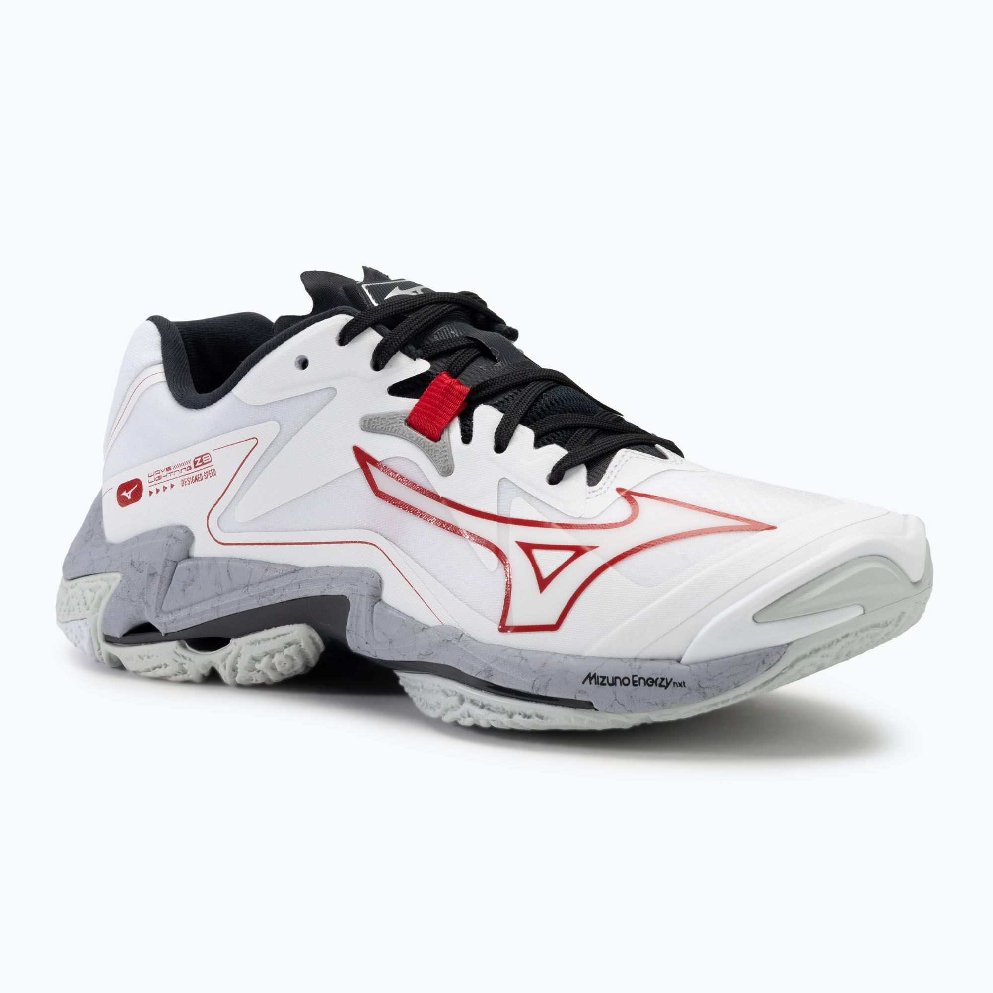 Buty do siatkówki  Mizuno Wave Lightning Z8 white/ salsa/ black 