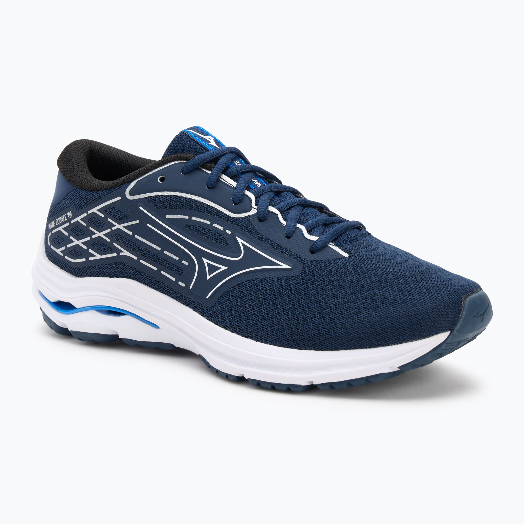 Buty do biegania męskie Mizuno Wave Equate 8 pageant iron gate/white sand/black 