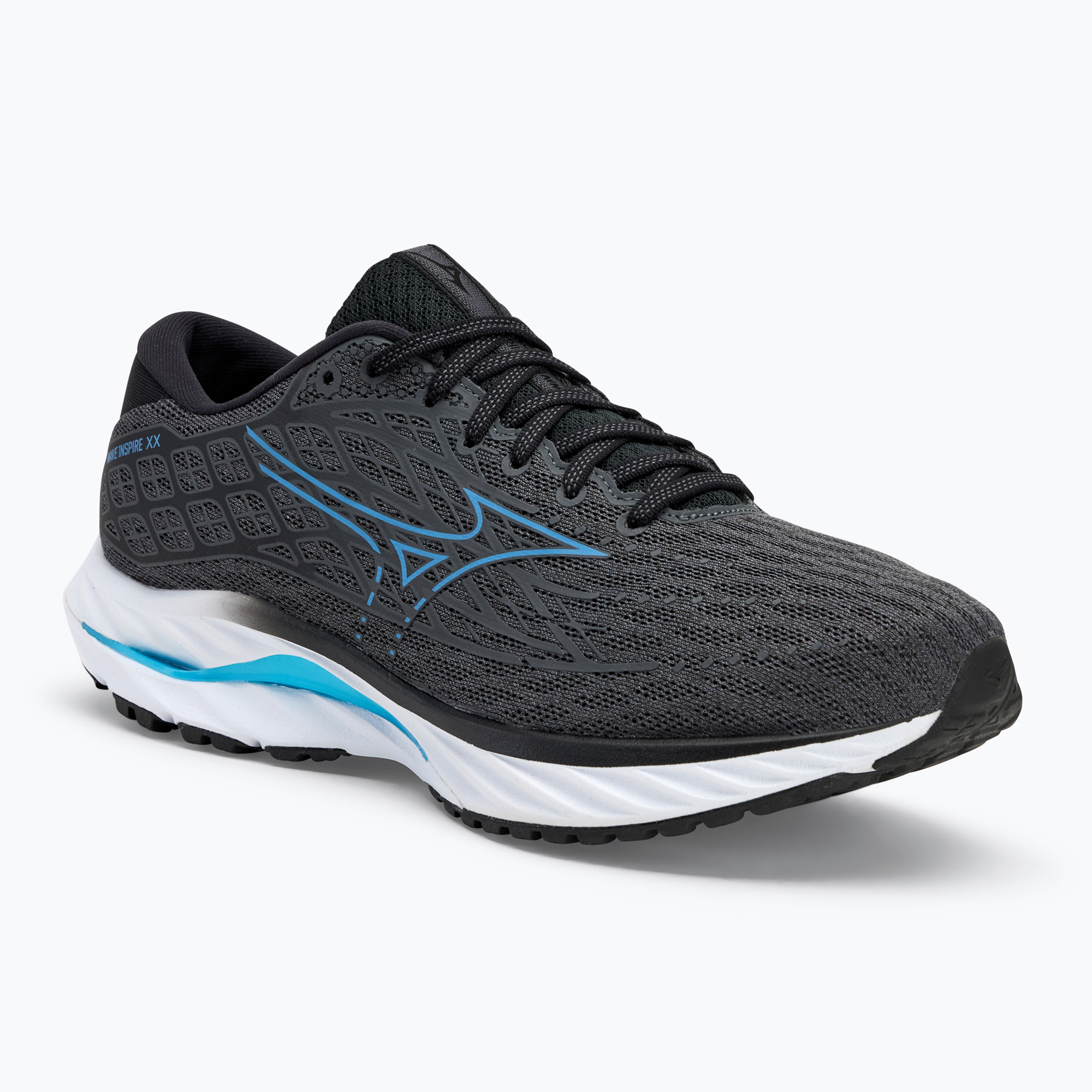 Buty do biegania męskie Mizuno Wave Inspire 20 2E iron gate/parisian blue/black 