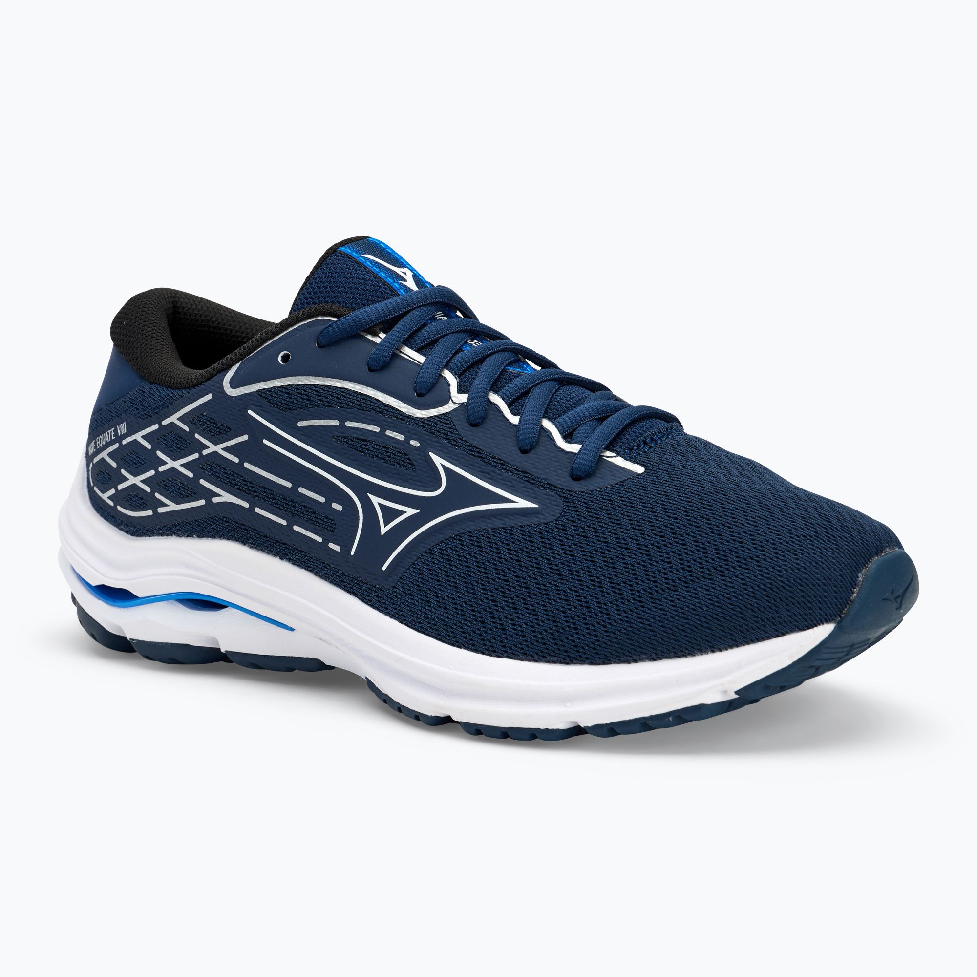 Buty do biegania męskie Mizuno Wave Equate 8 pageant blue/ white/ silver 