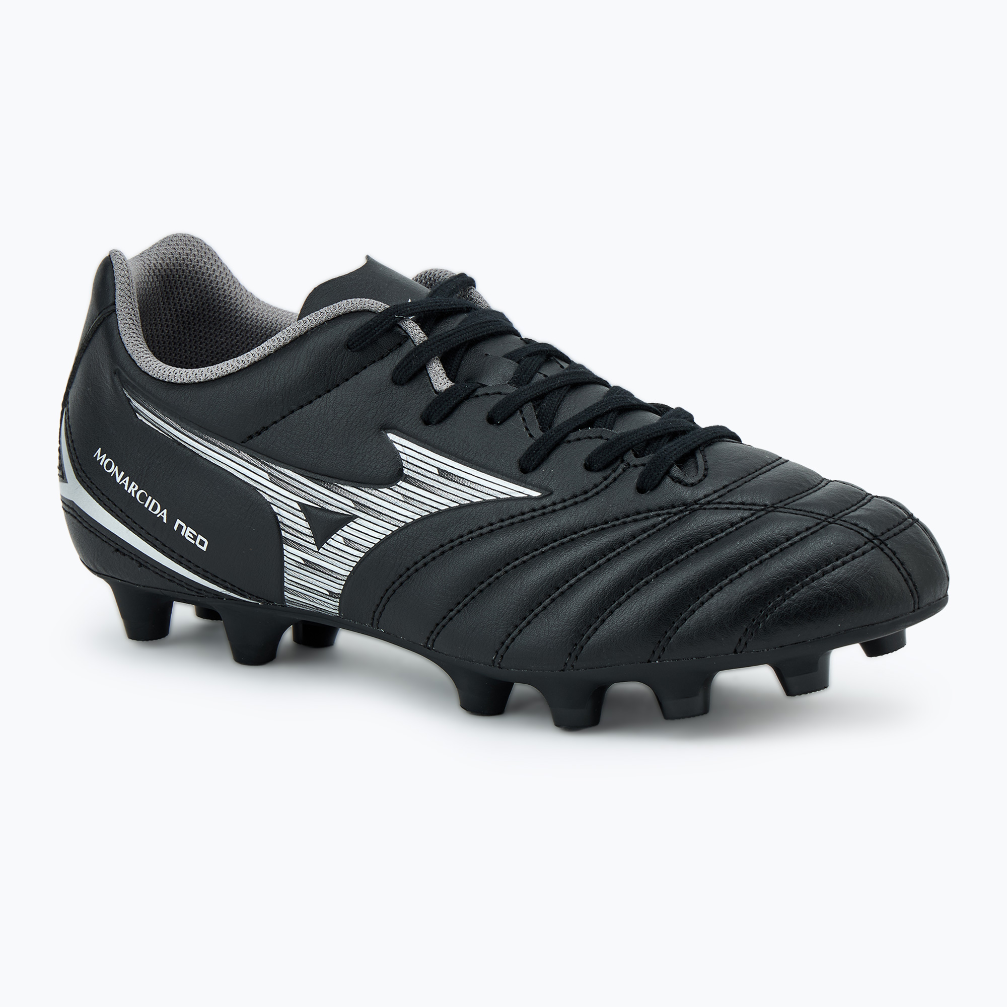 Buty piłkarskie Mizuno Monarcida Neo III Select FG black/silver 