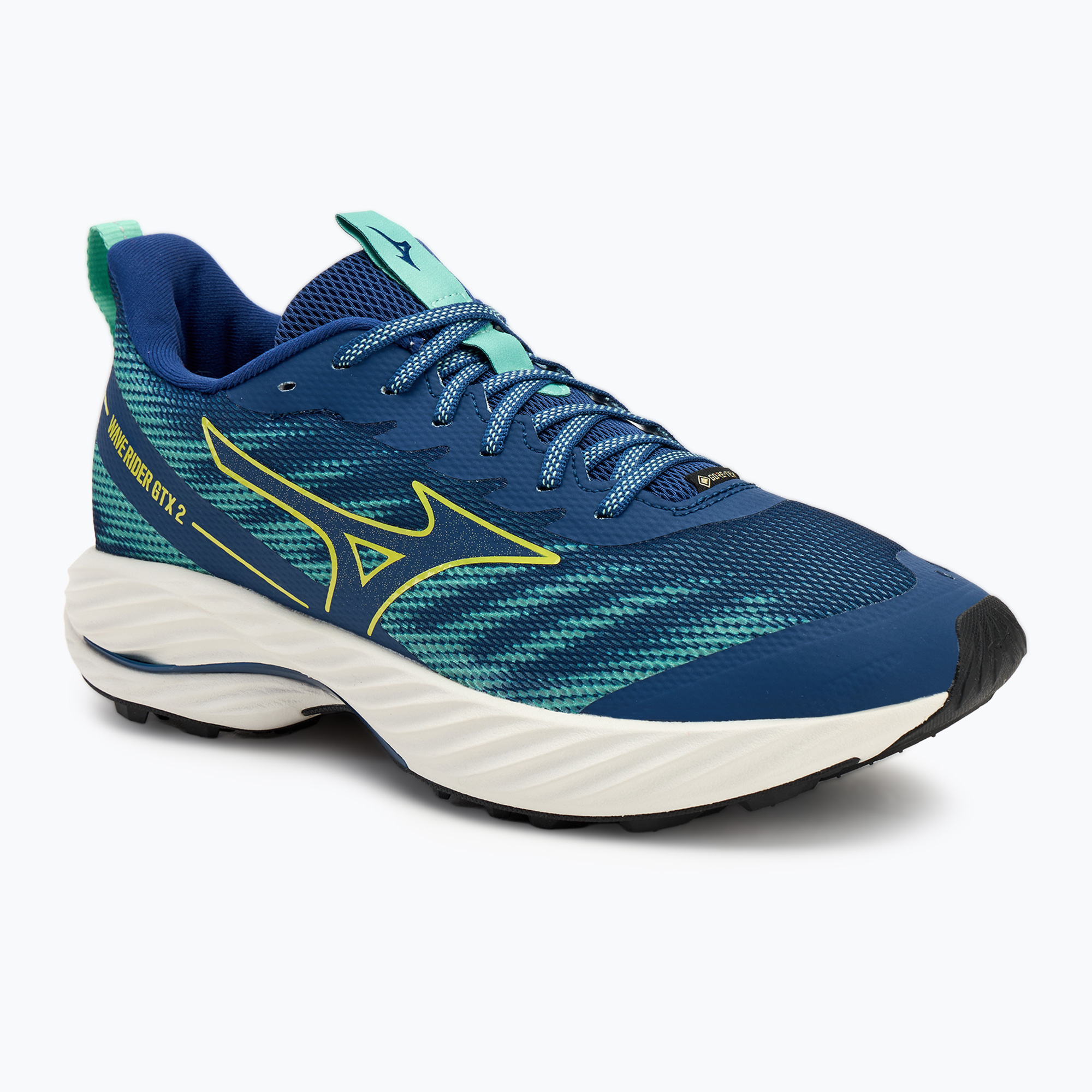 Buty do biegania męskie Mizuno Wave Rider GTX 2 estate blue/quince/dusty jade green 