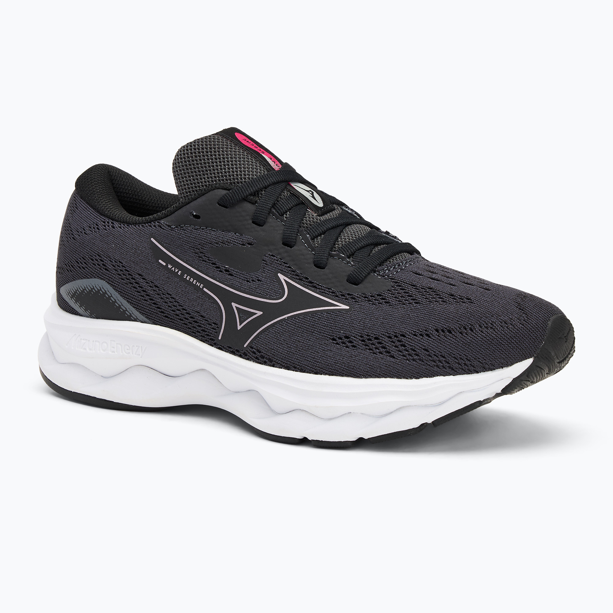 Buty do biegania damskie Mizuno Wave Serene ebony/cosmo chrome/white 