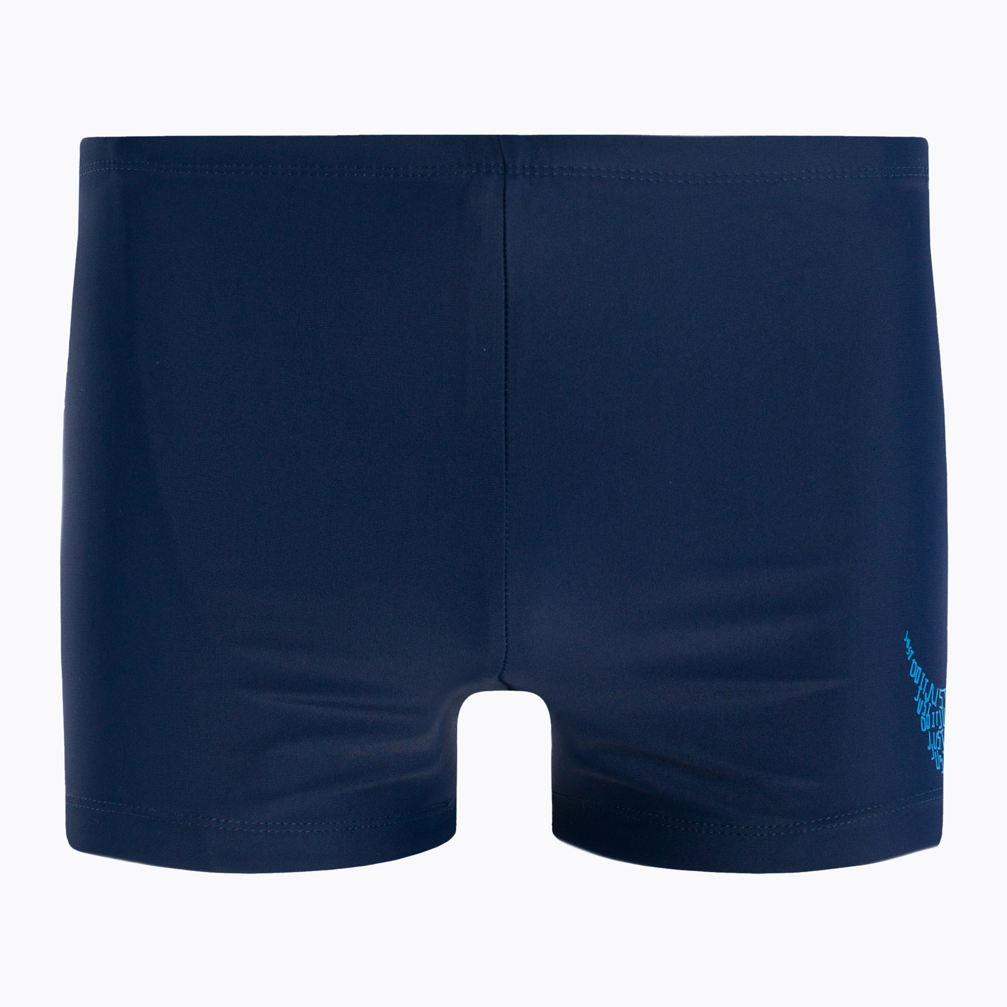 Uomo Nike Just Do It Swoosh Square Leg boxer da bagno mezzanotte marina (S) (Just Do It Swoosh Square Leg NESSC581)