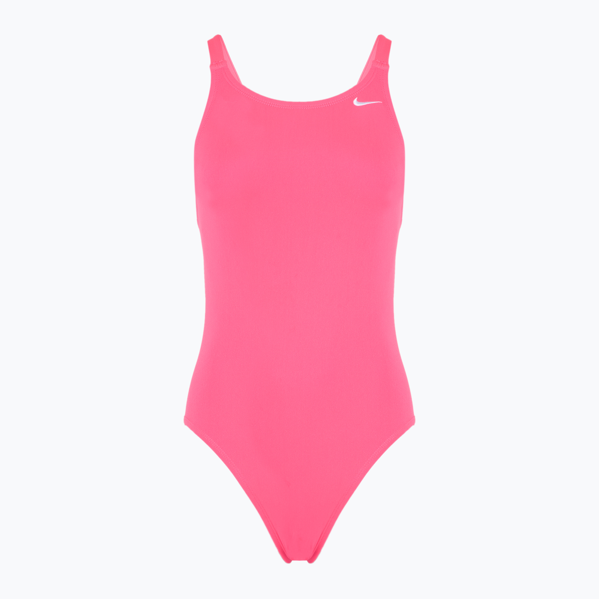 Дамски бански костюм от една част Nike Hydrastrong Solid Fastback hyper pink