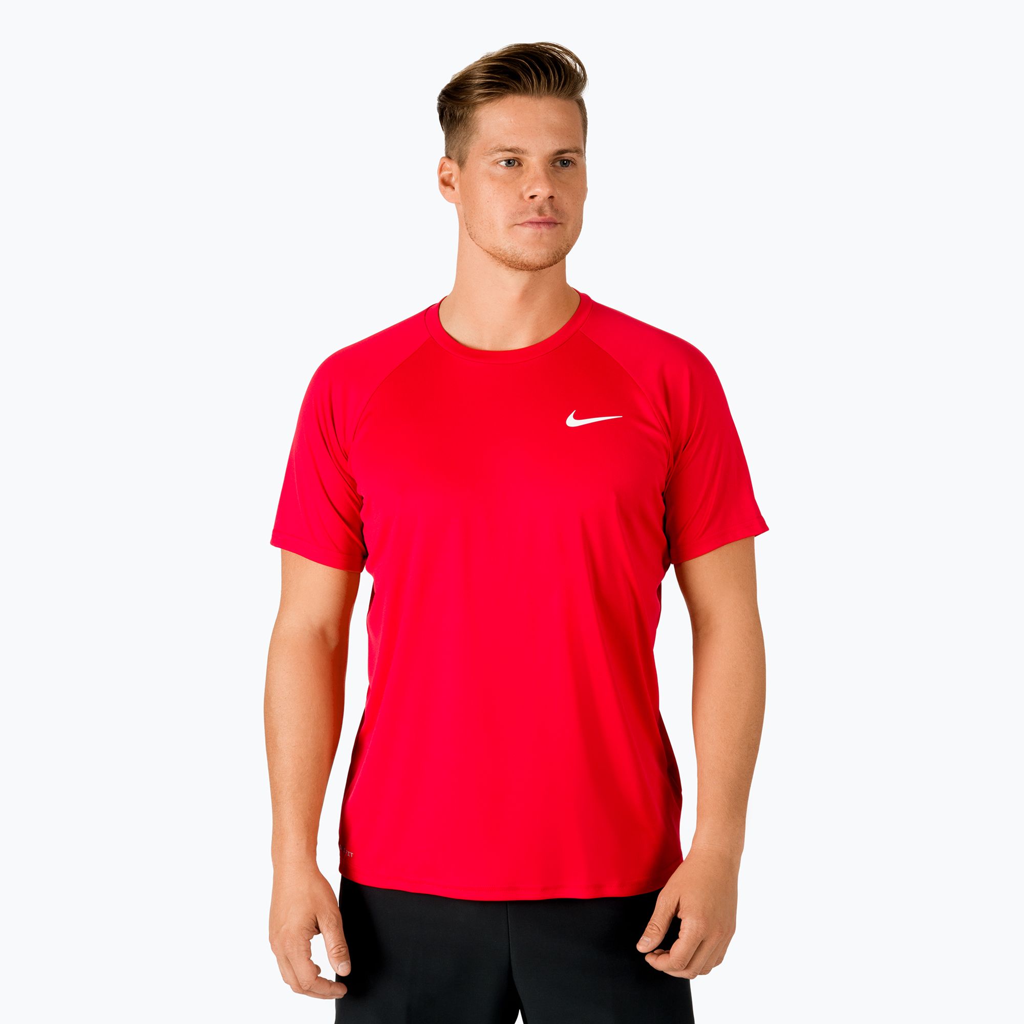 Maglietta da allenamento da uomo Nike Essential rosso (S) (Essential NESSA586)