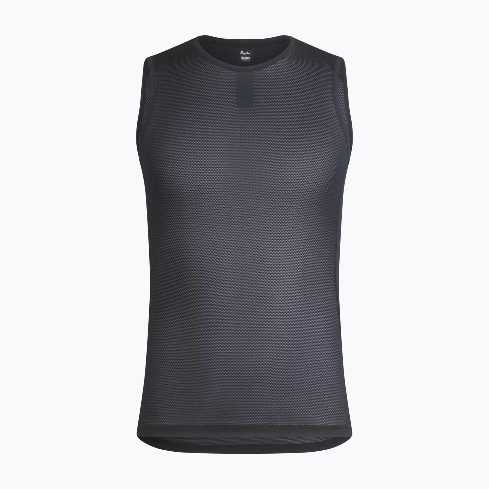 Мъжка фланелка за колоездене Rapha Lightweight Base Layer - Sleeveless black/black