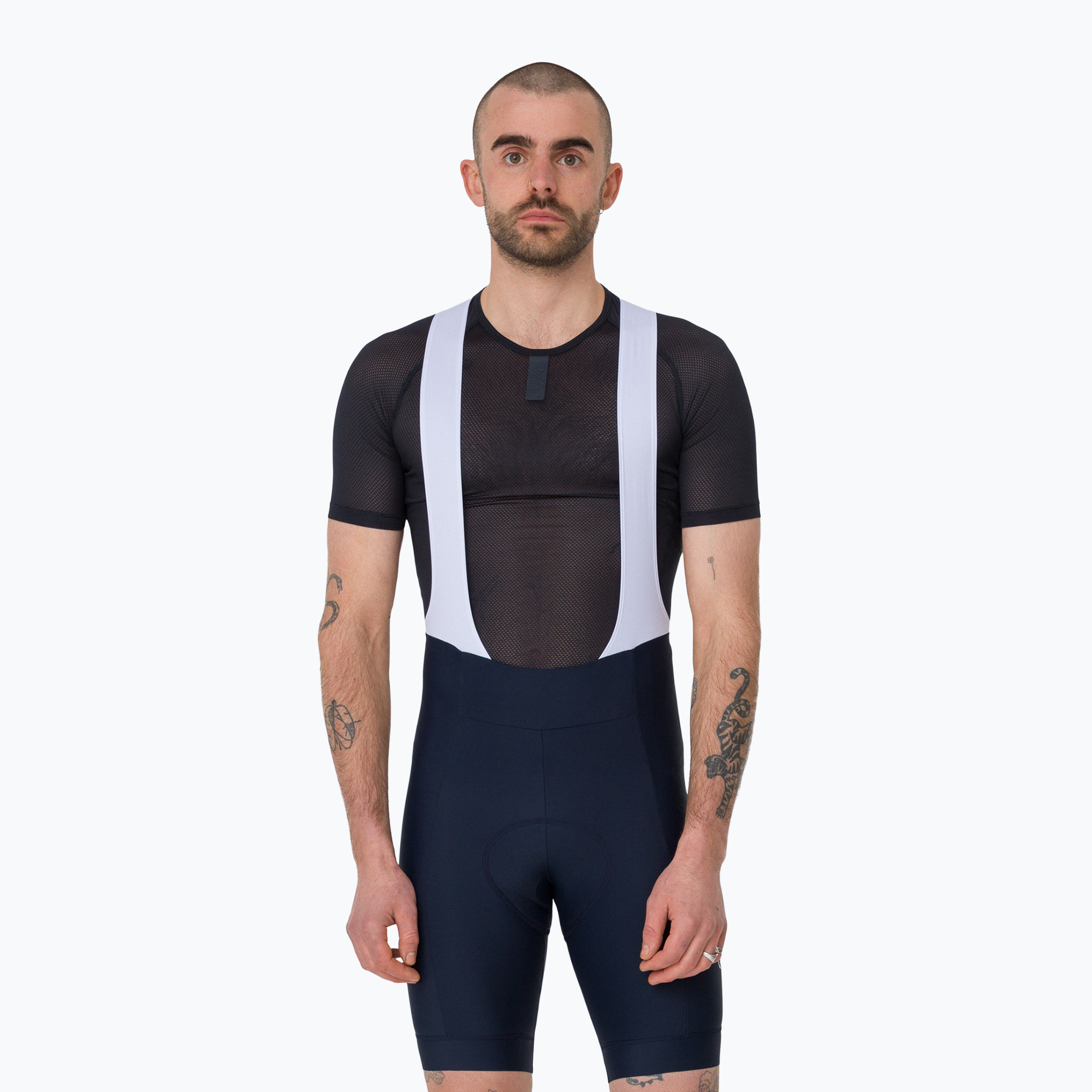 Мъжки колоездачни шорти  Rapha Core Bib Shorts dark navy/white