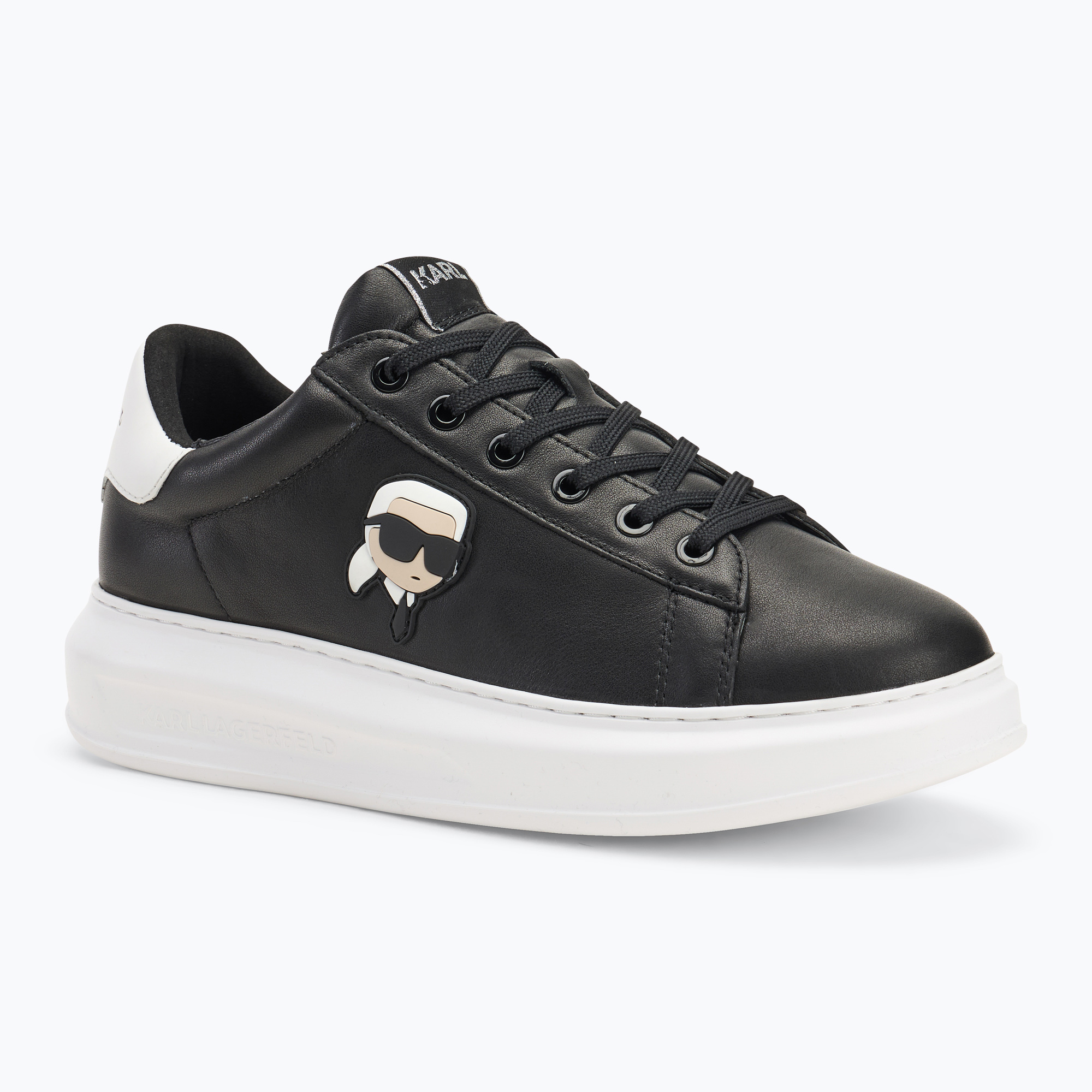 Buty męskie KARL LAGERFELD Kapri Nft black leather 