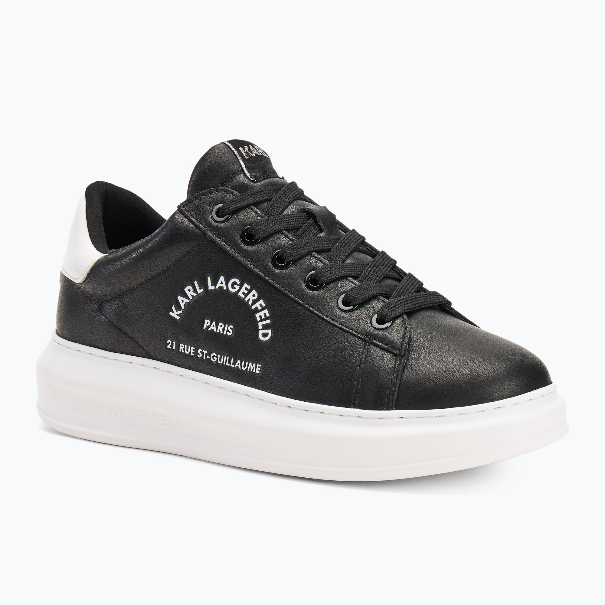 Buty męskie KARL LAGERFELD Kapri Maison black leather 
