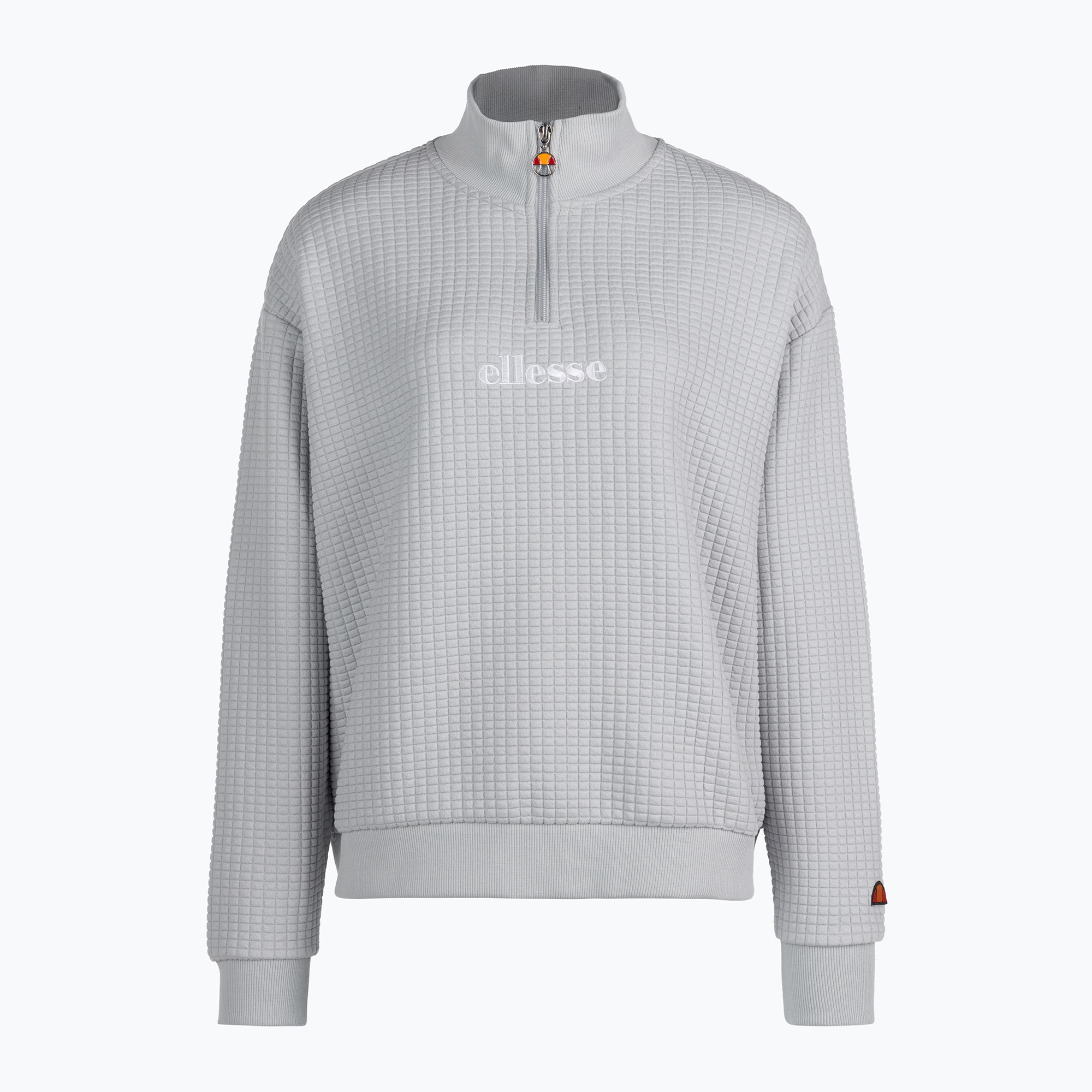 Bluza damska Ellesse Polar Catic 1/2 Zip Track light grey 