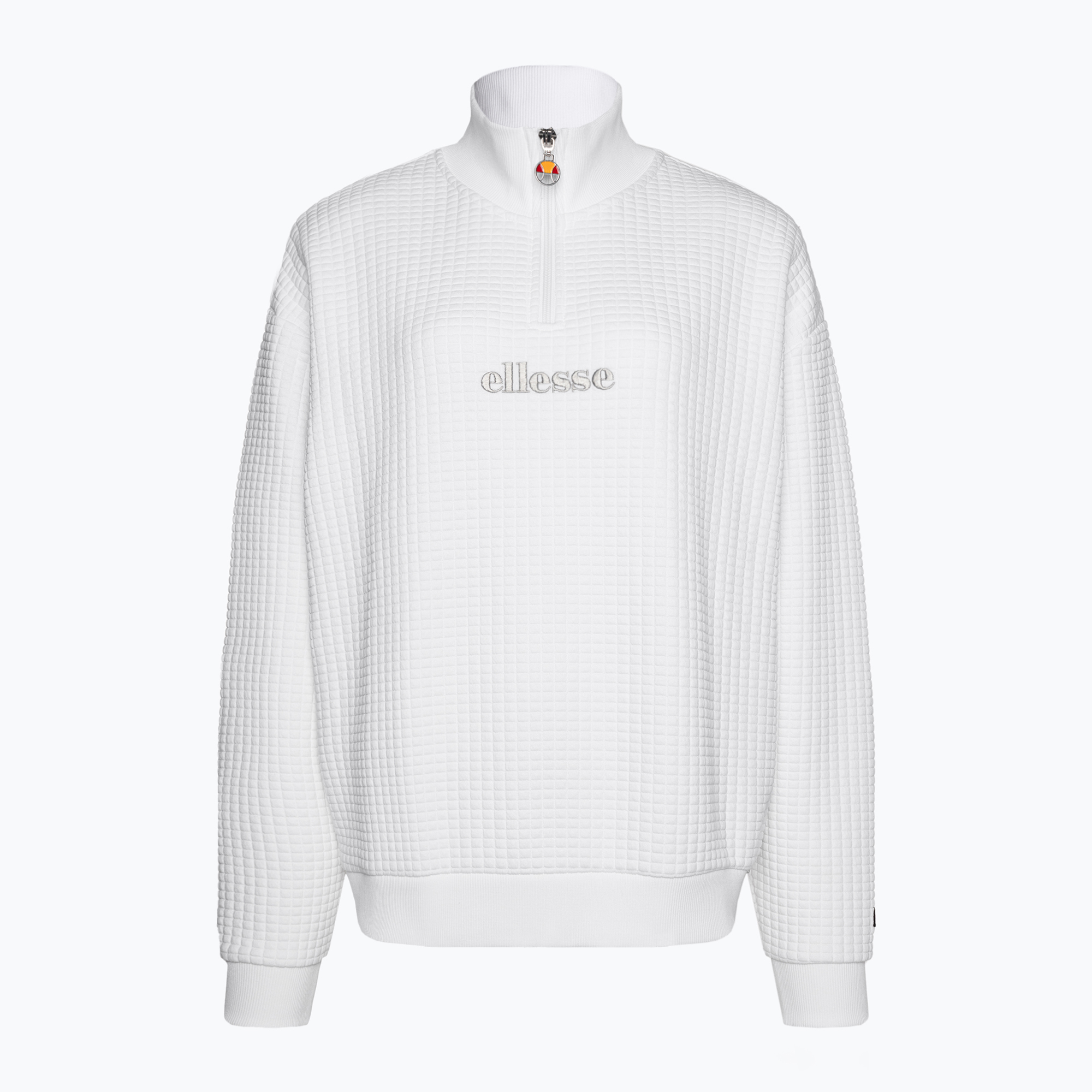 Bluza damska Ellesse Polar Catic 1/2 Zip Track white 